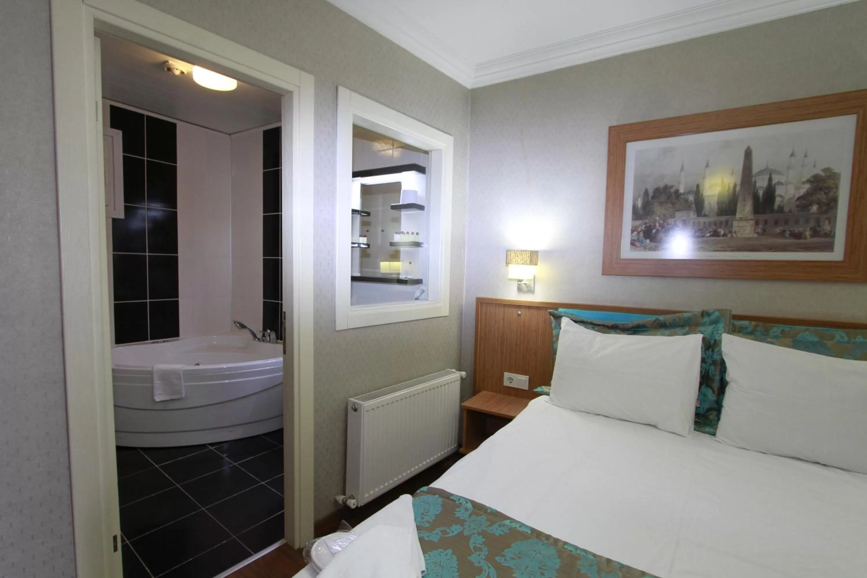 Decorative detail, Bed in Agora Boutique Hotel & Bistro