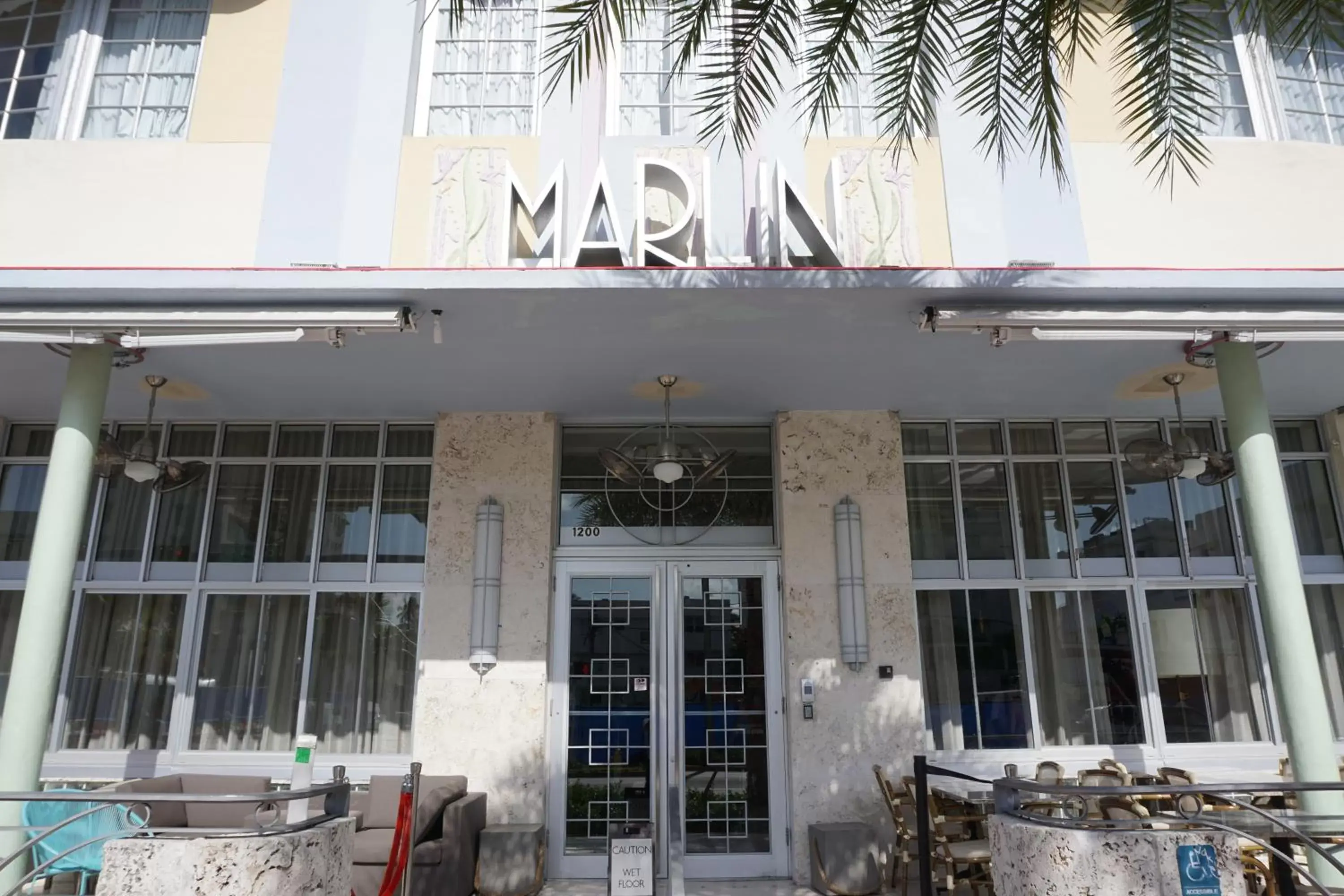 Facade/entrance, Property Building in The Marlin Hotel