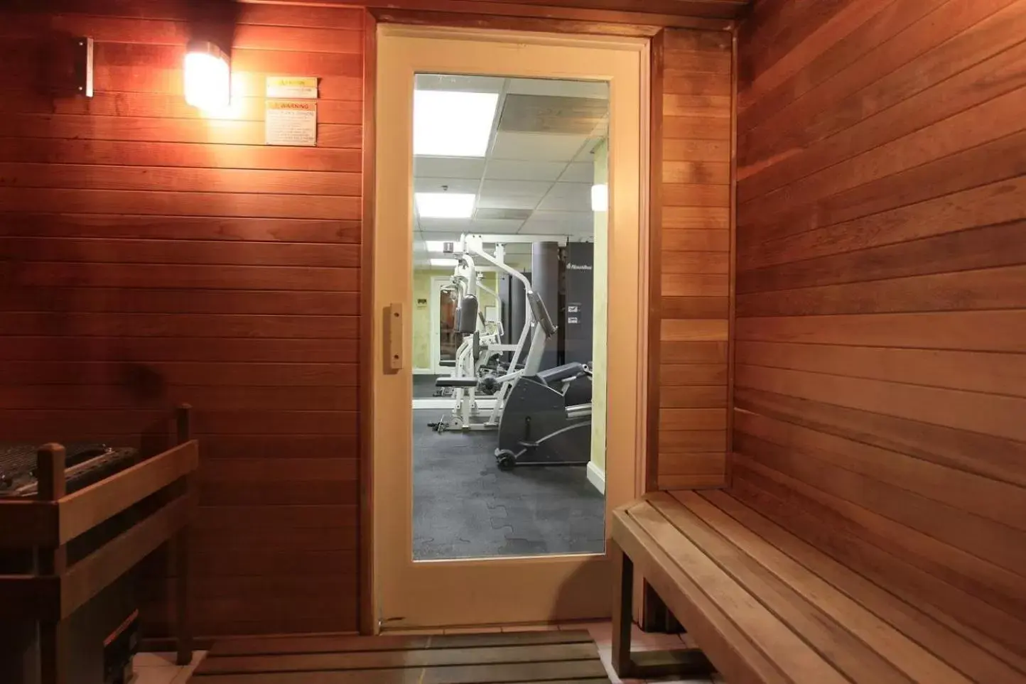 Sauna, Fitness Center/Facilities in The Mutiny Luxury Suites Hotel