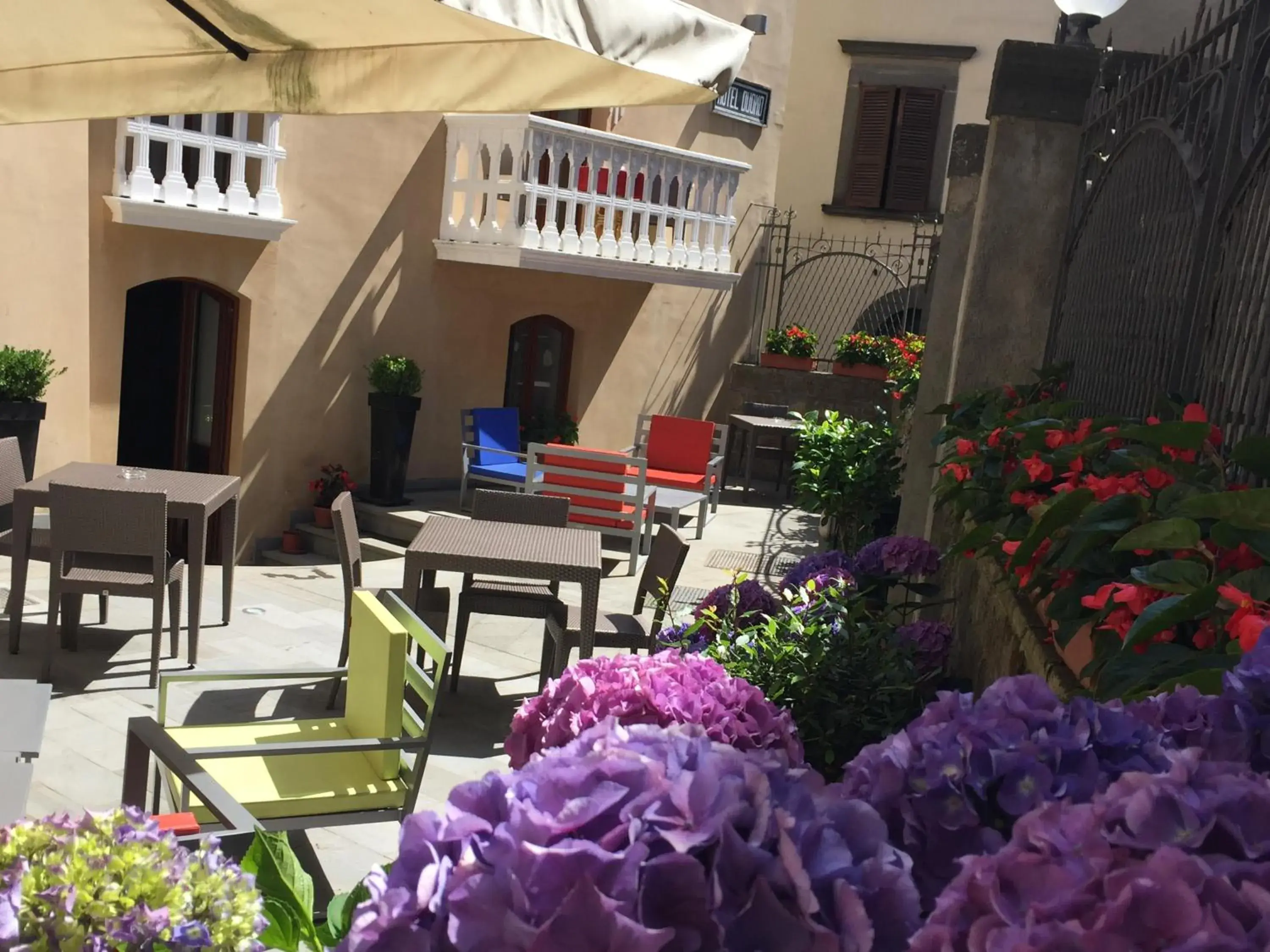 Garden, Restaurant/Places to Eat in Hotel Duomo