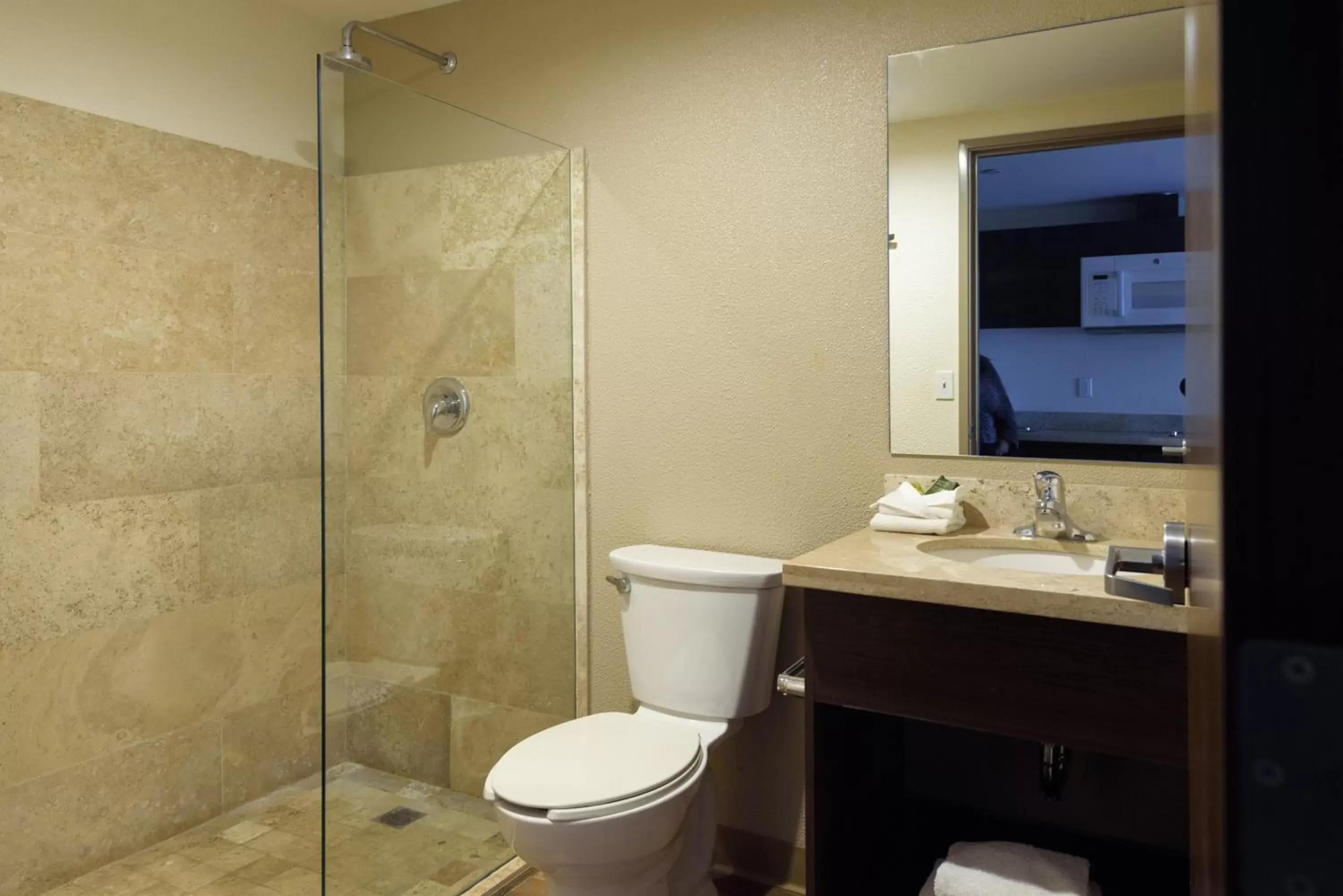 Shower, Bathroom in Extended Suites Queretaro Juriquilla