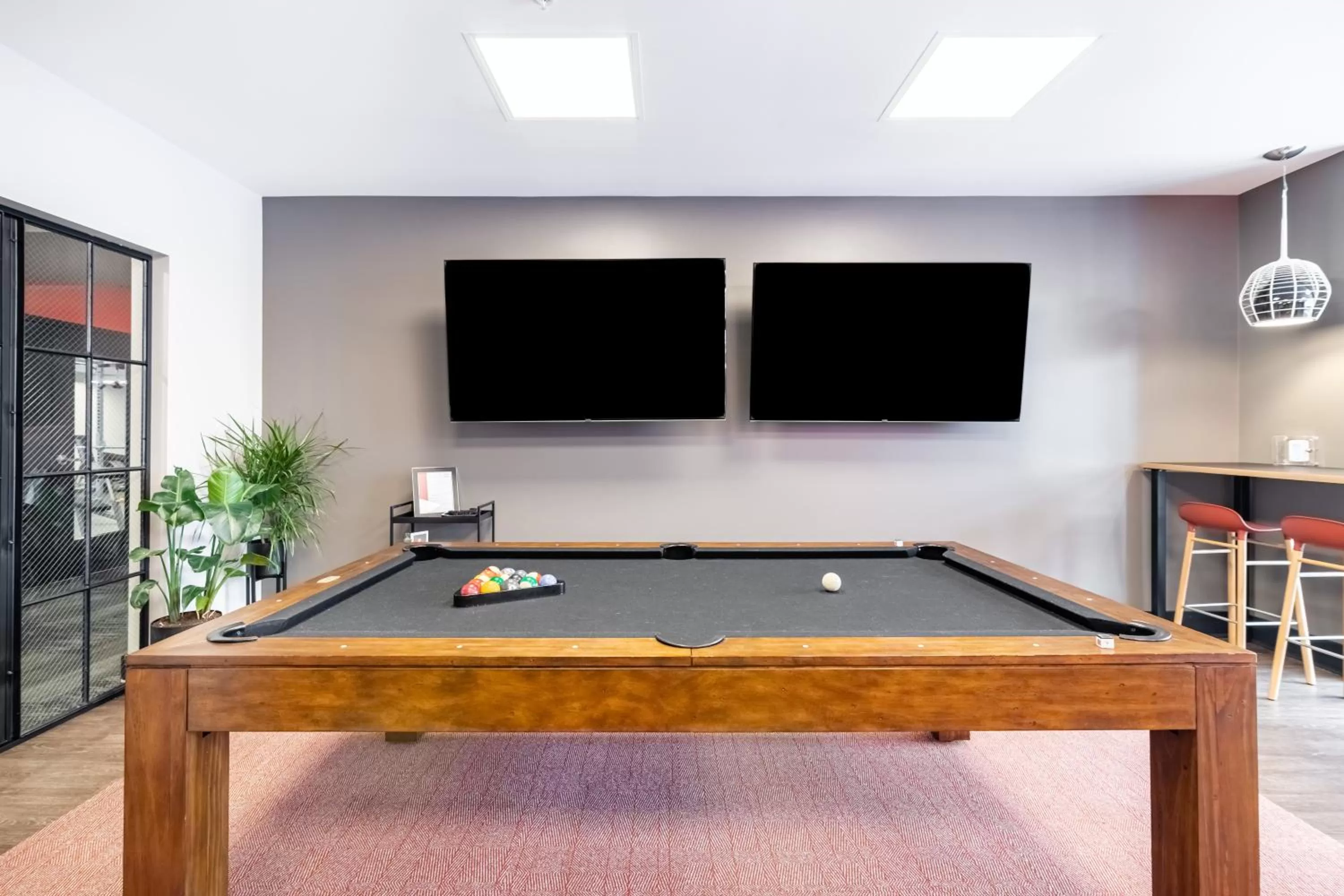 Activities, Billiards in Mint House Detroit - New Center