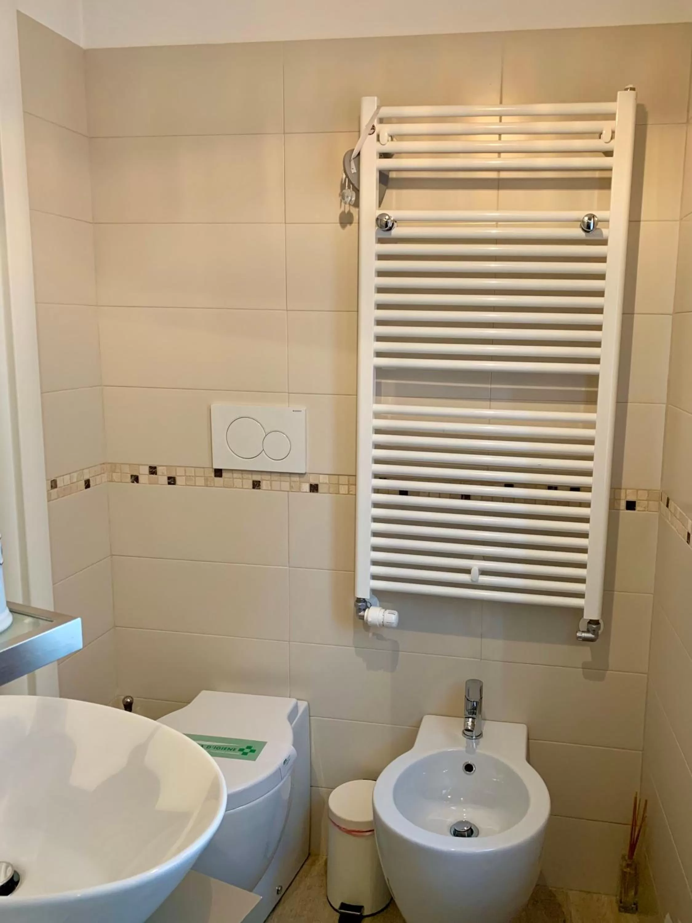 Toilet in B&B Fortuny