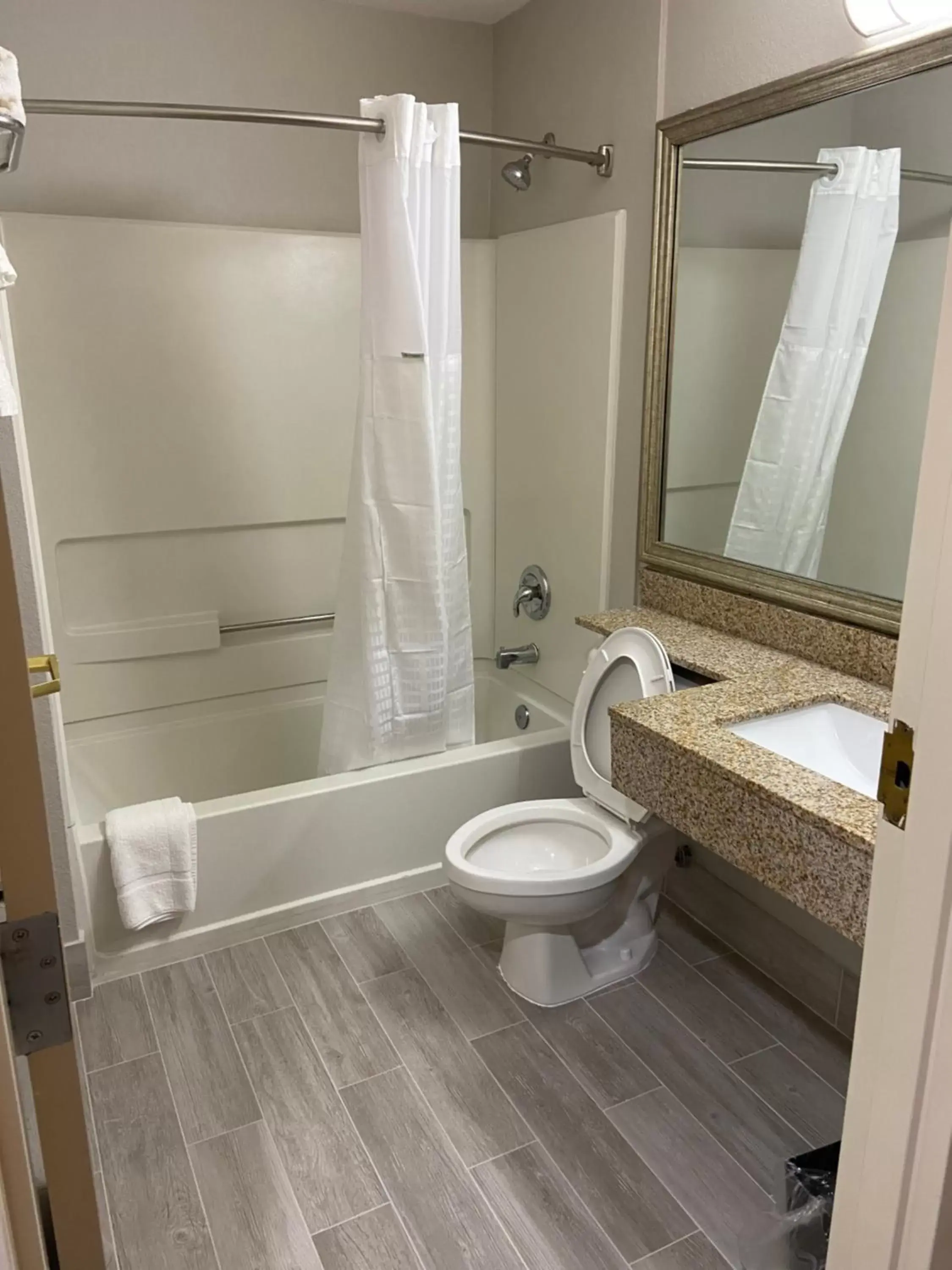 Bathroom in Microtel Inn & Suites by Wyndham Statesville