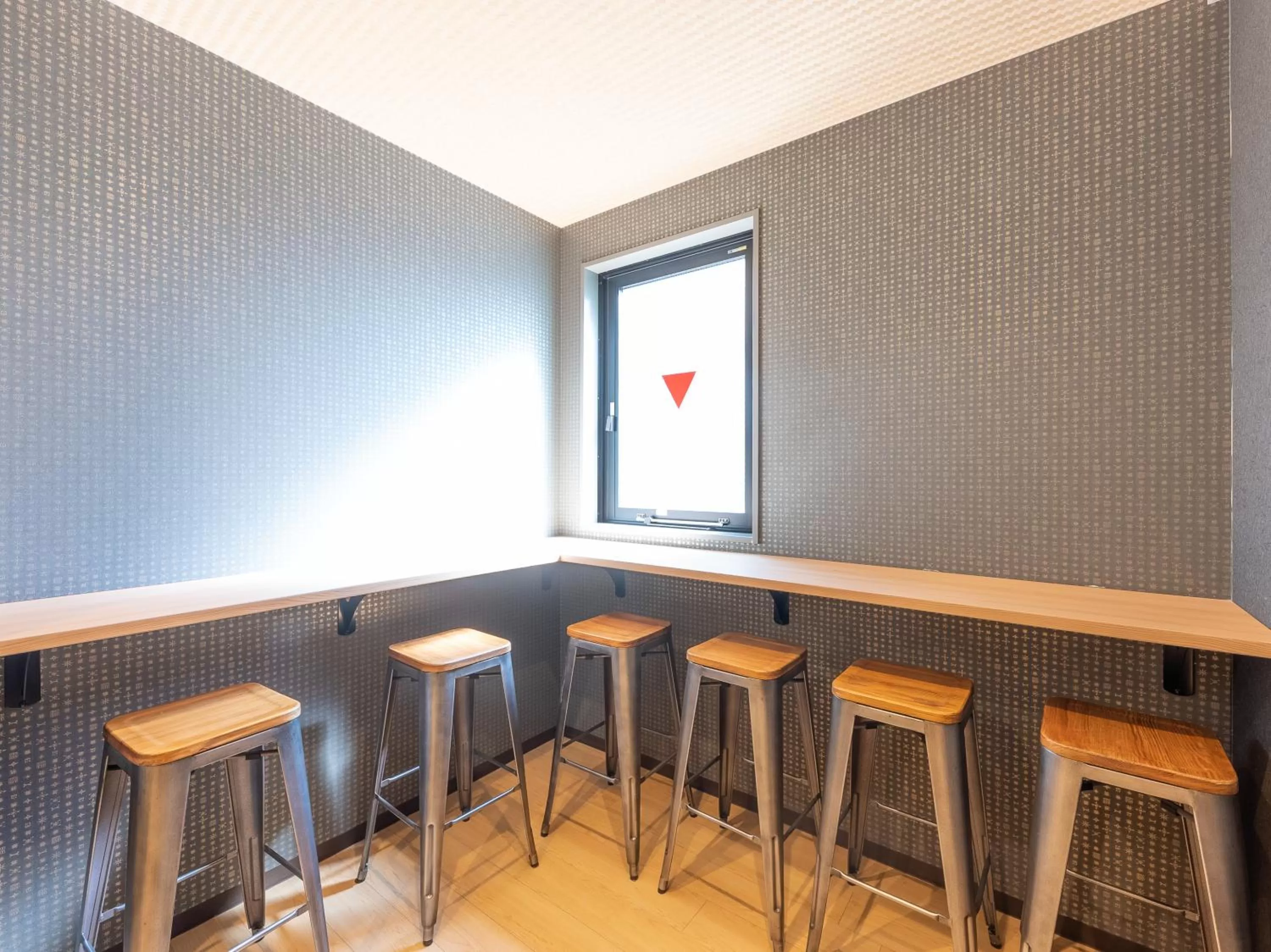 Seating area in Hiromas Hotel Kura