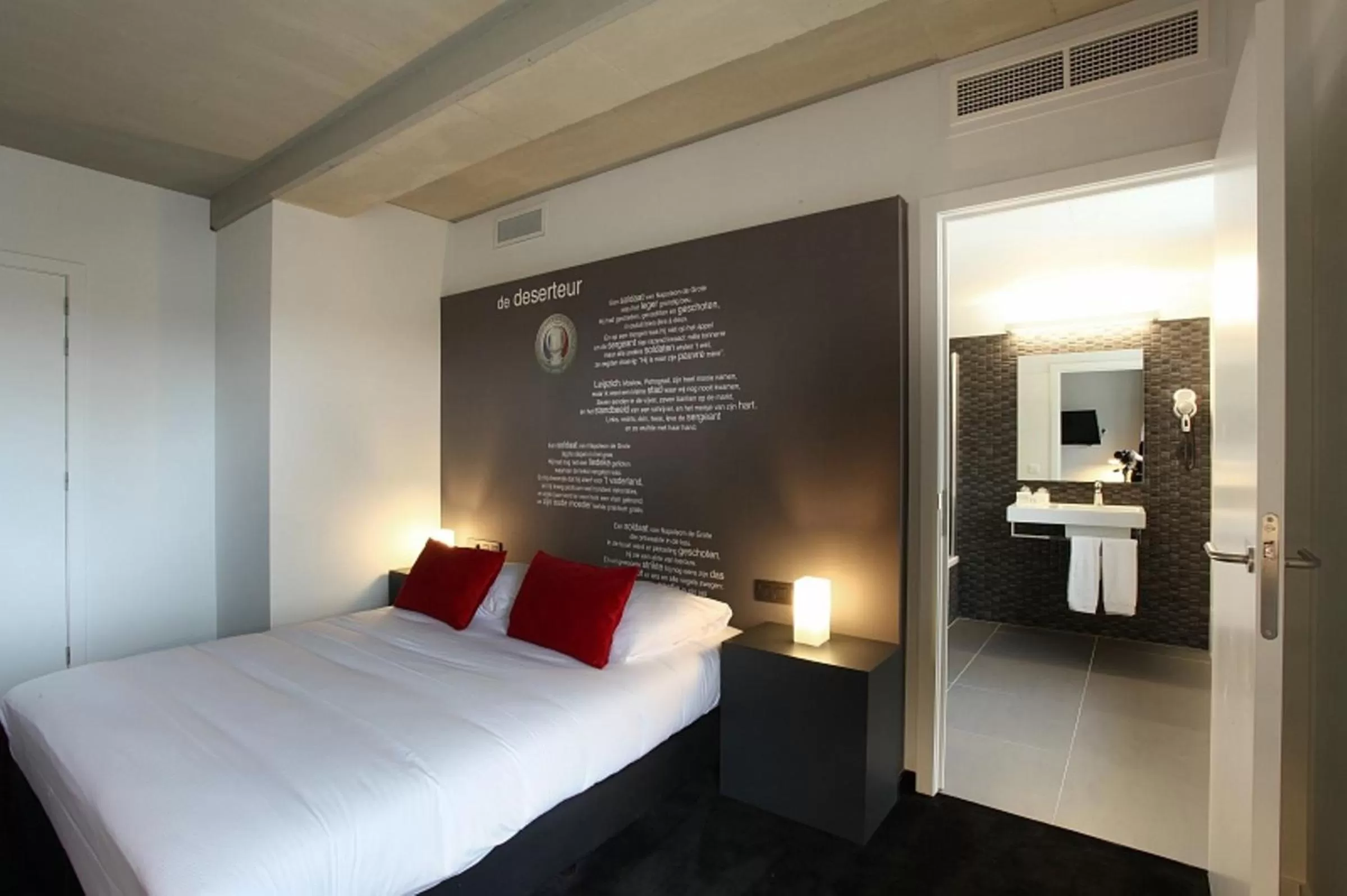 Bed in Hotel The Lodge Vilvoorde