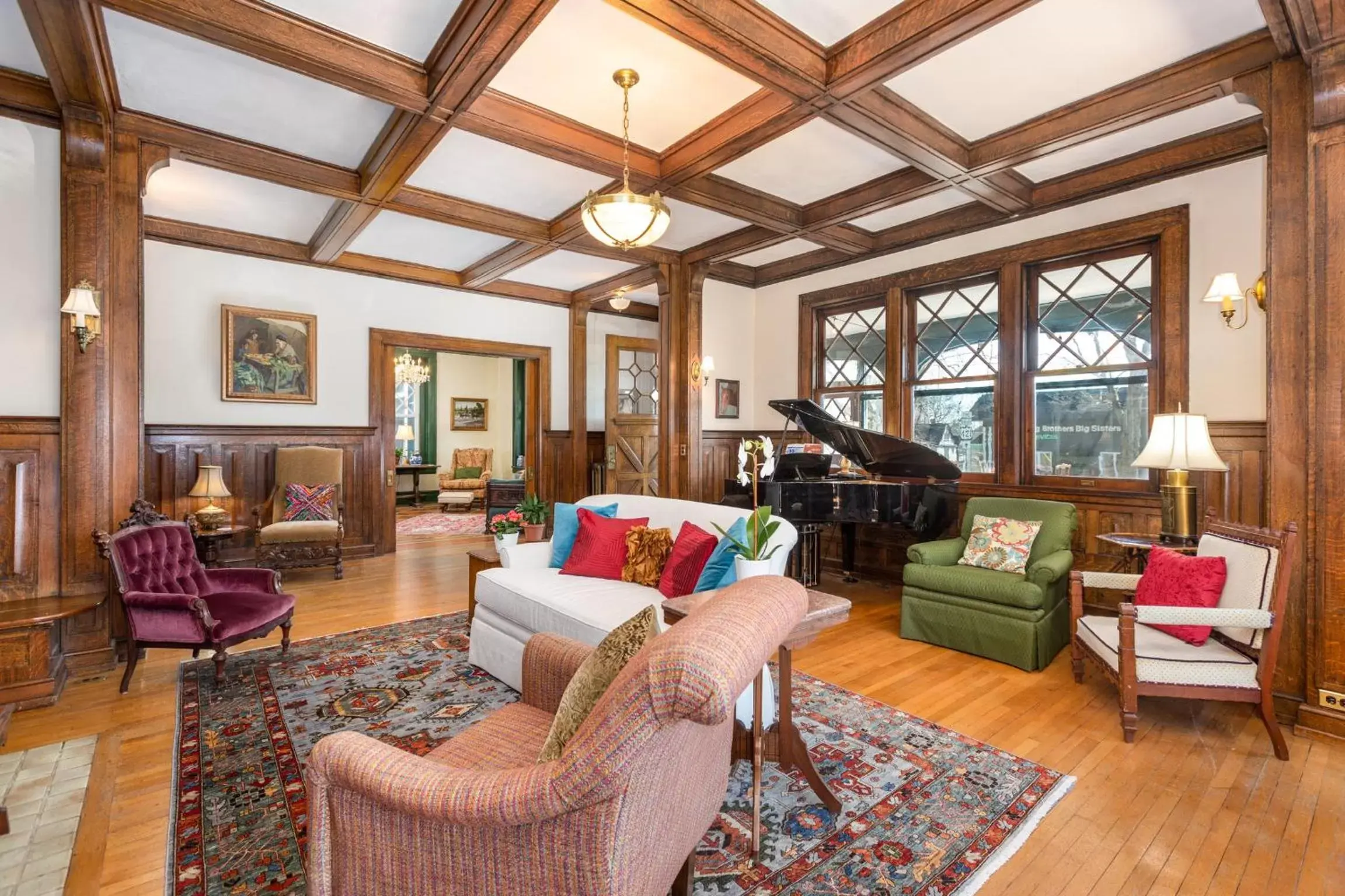 Living room in The Shaffner Inn Living room in The Shaffner Inn