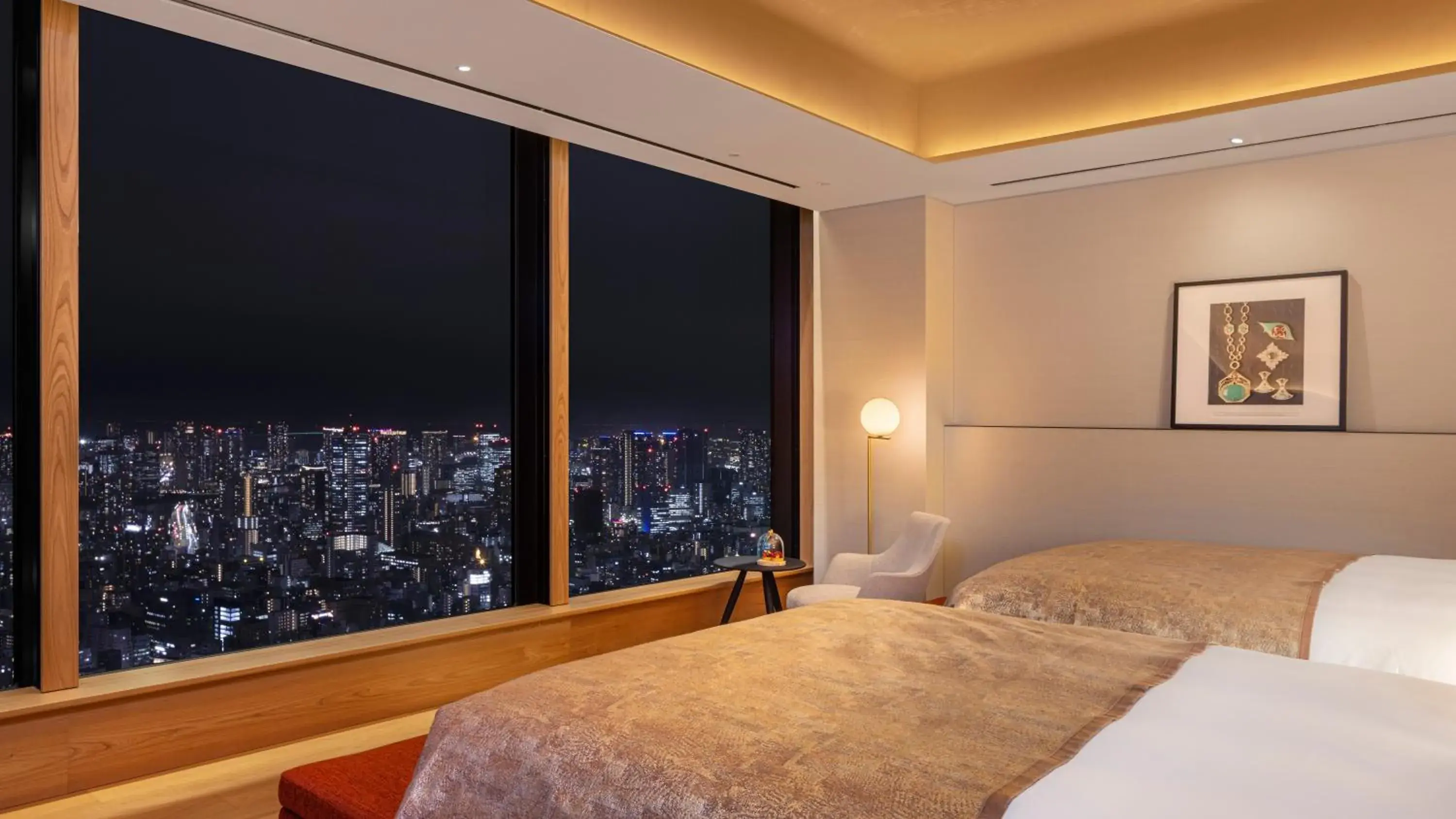 Bedroom, Bed in Bulgari Hotel Tokyo