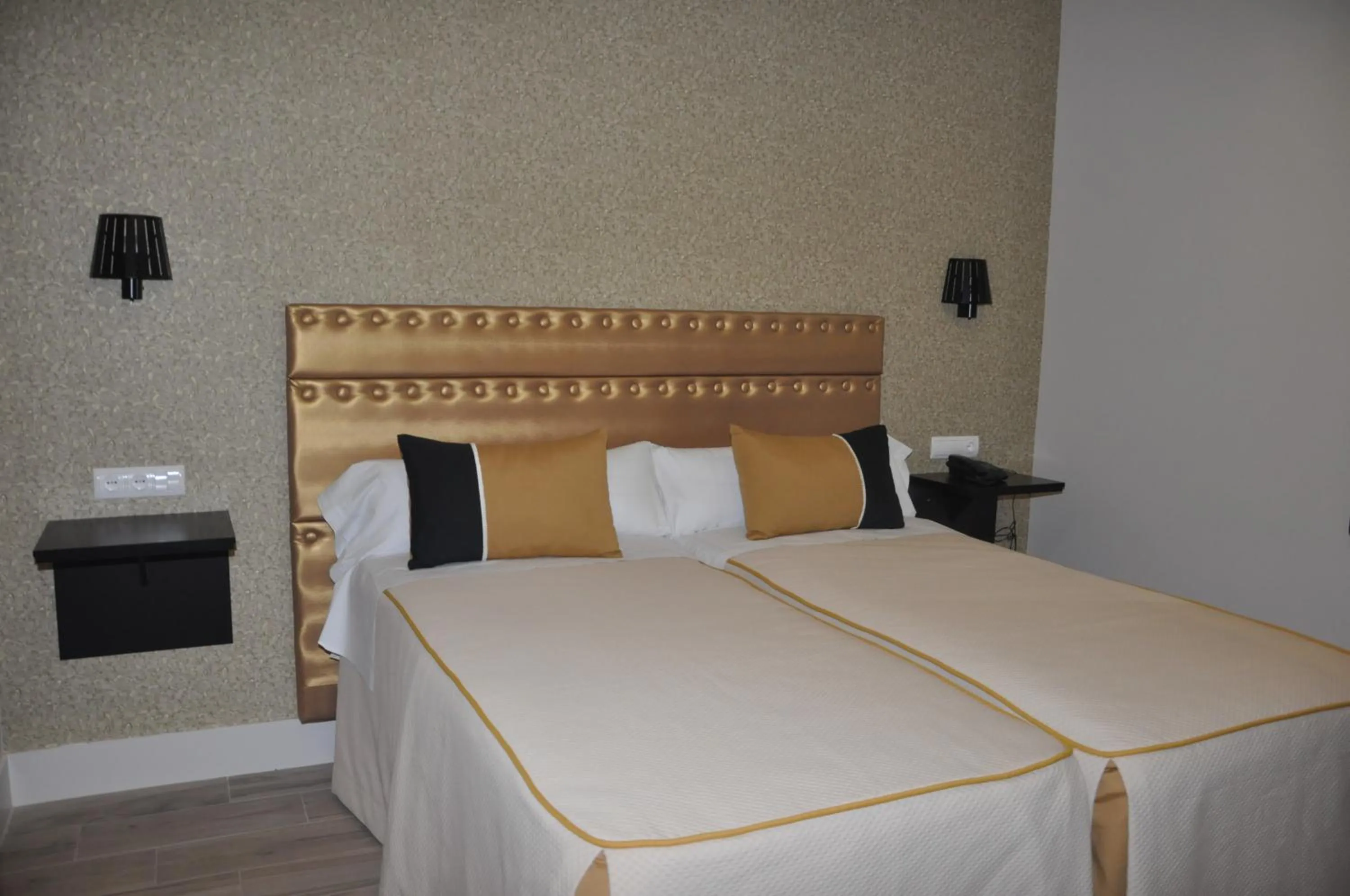 Decorative detail, Bed in Hotel Selu