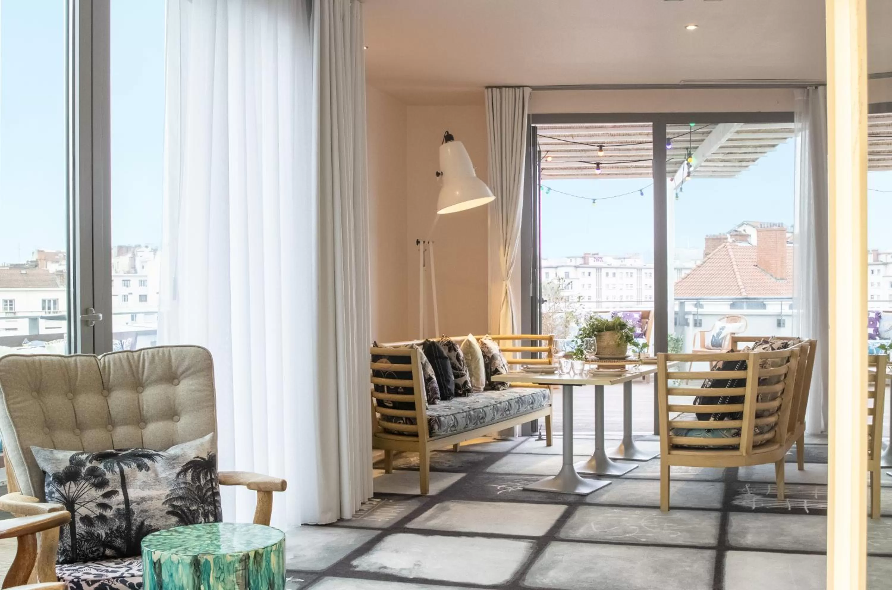 View (from property/room) in Mama Shelter Lyon