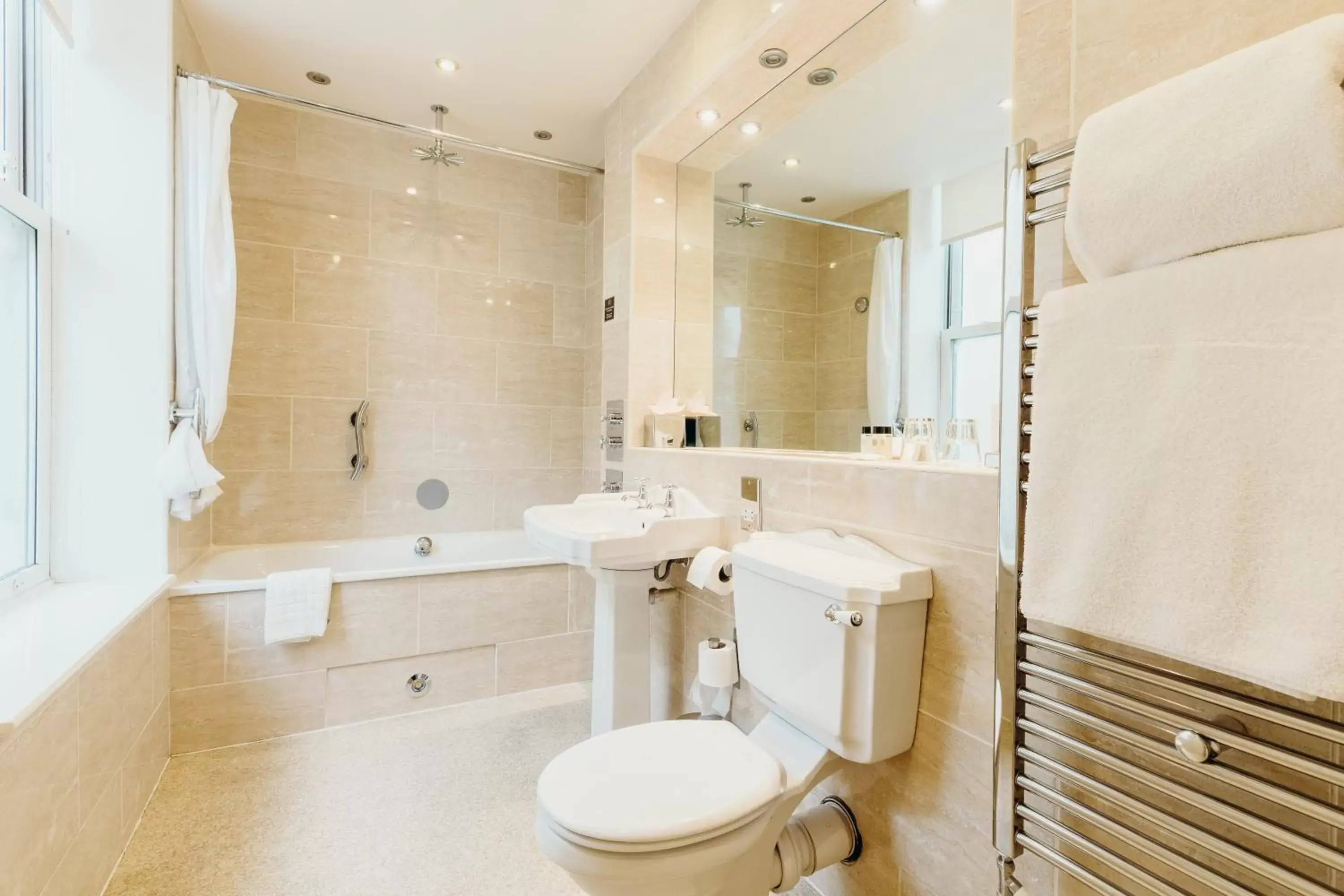 Bathroom in Crown Spa Hotel Scarborough by Compass Hospitality