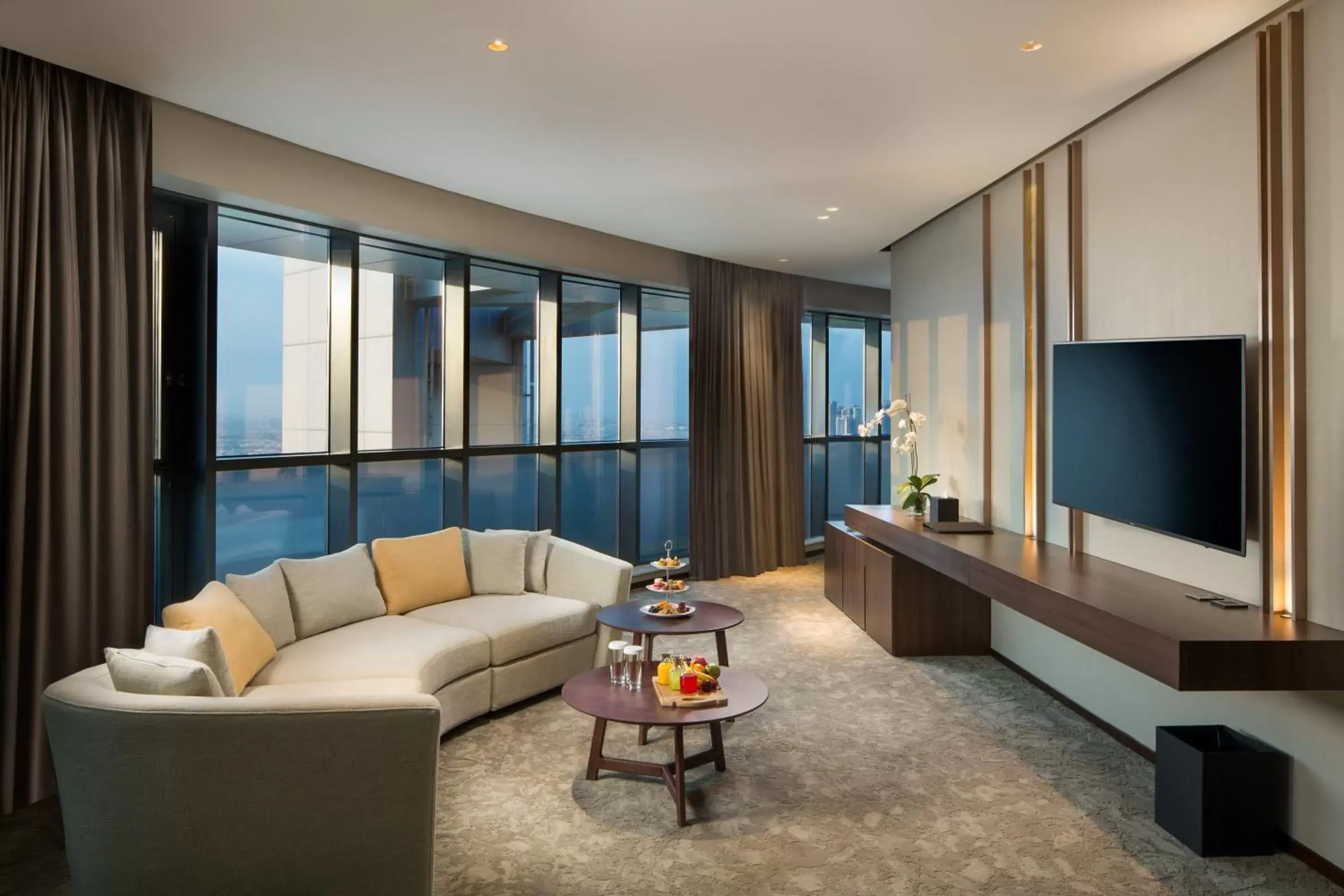 Living room, Seating Area in Millennium Place Barsha Heights Hotel