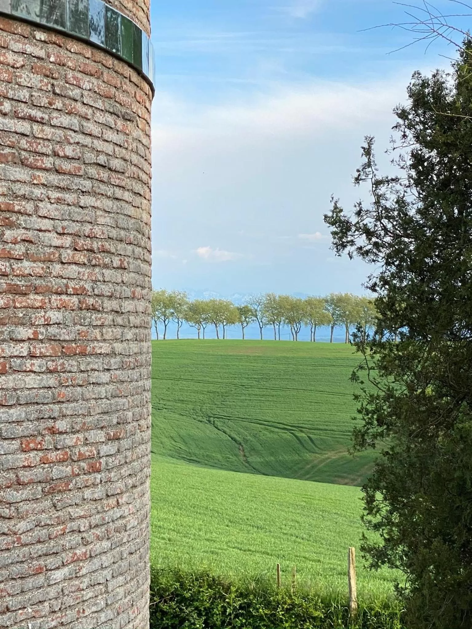 Natural landscape in Manoir du Bouyssou