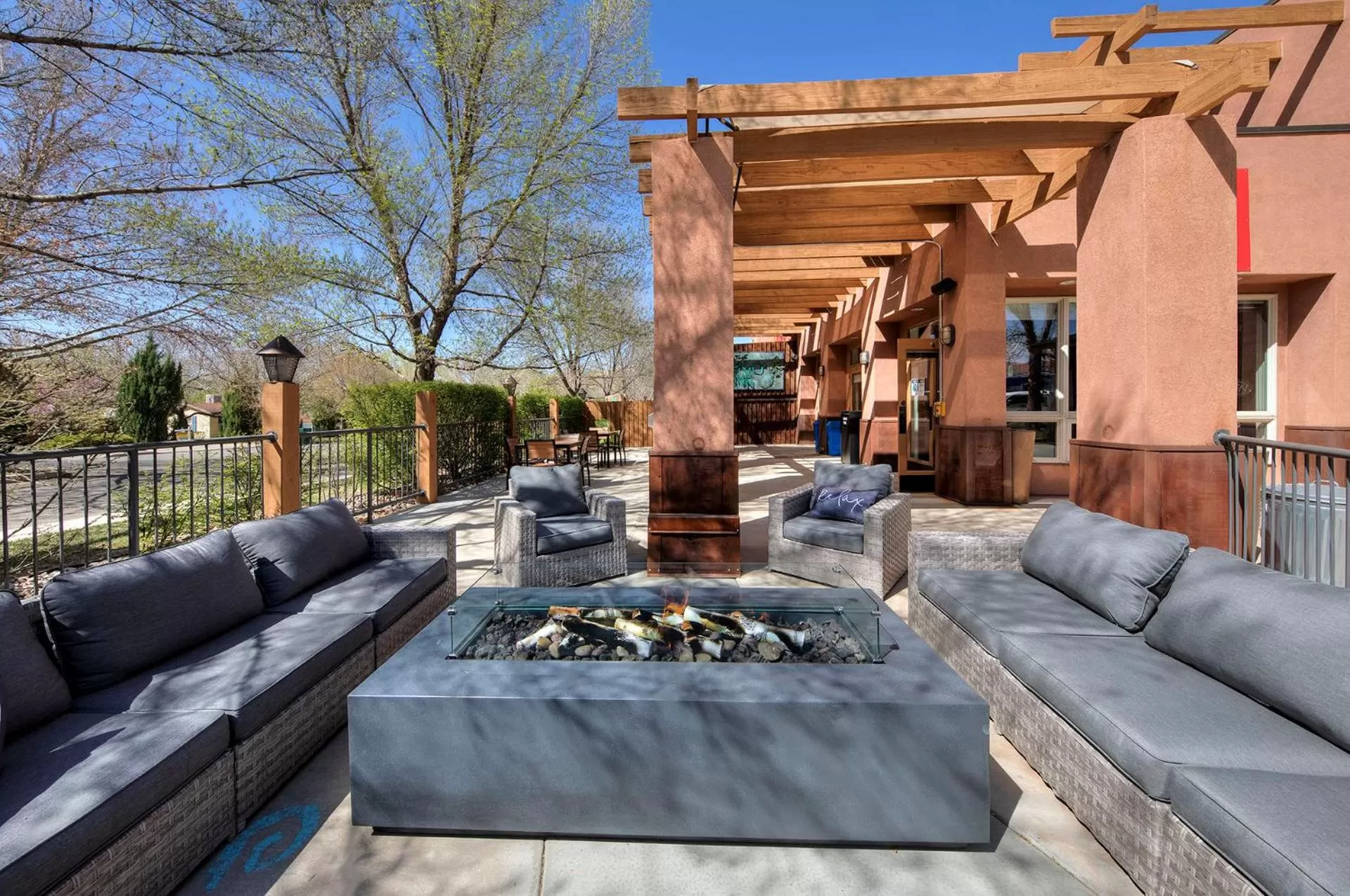 Patio in The Gonzo Inn