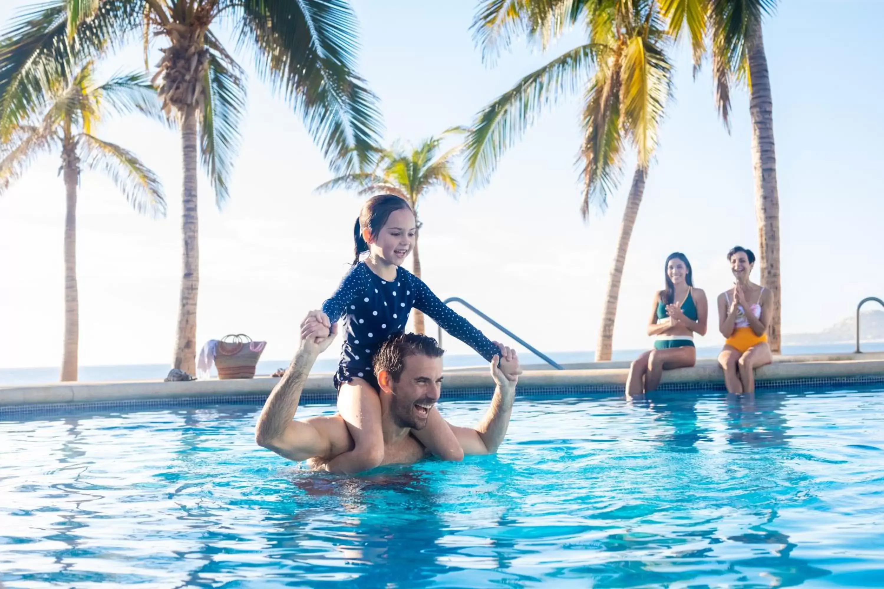 Family, Swimming Pool in Hyatt Ziva Los Cabos - All Inclusive