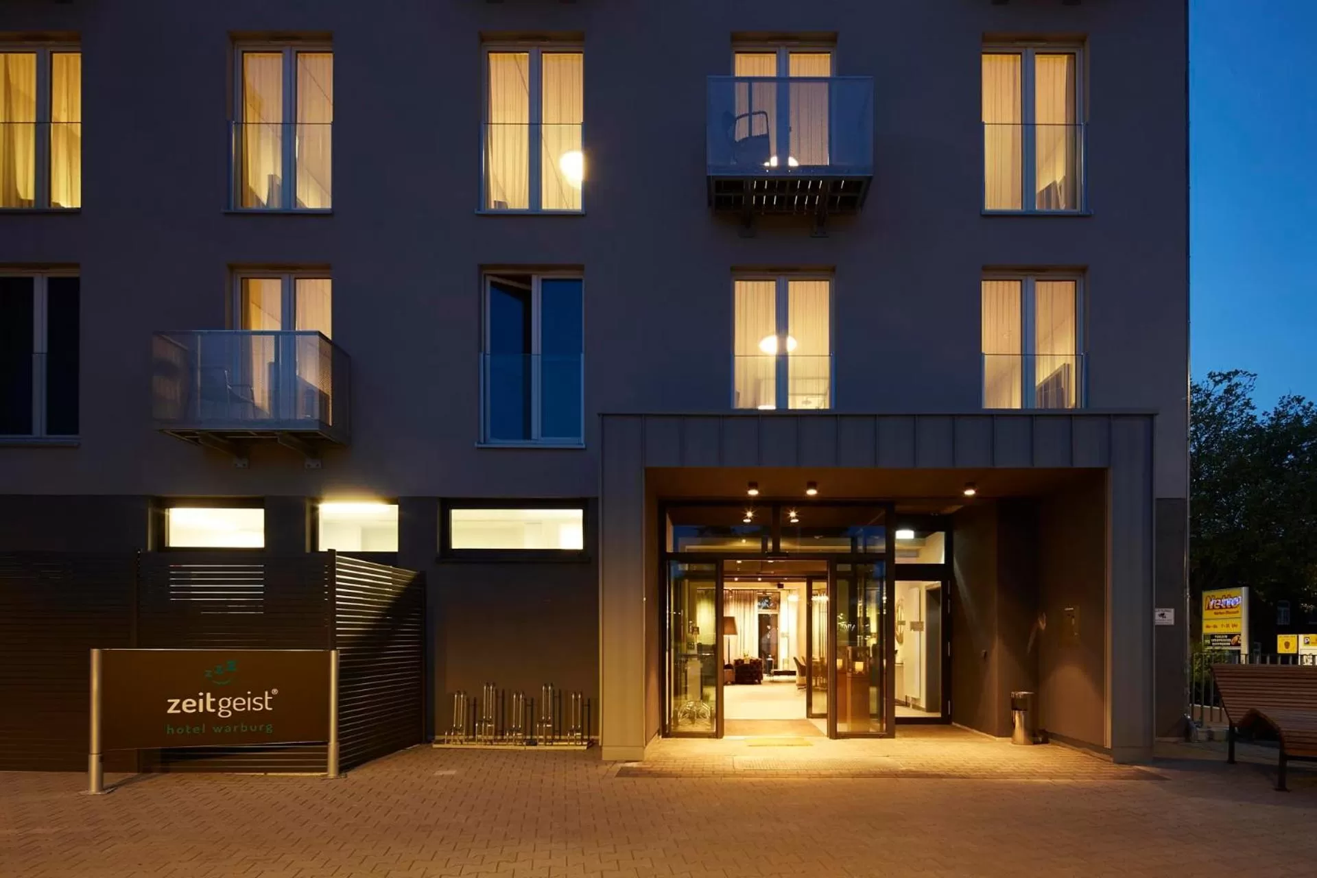 Facade/entrance in Hotel Zeitgeist