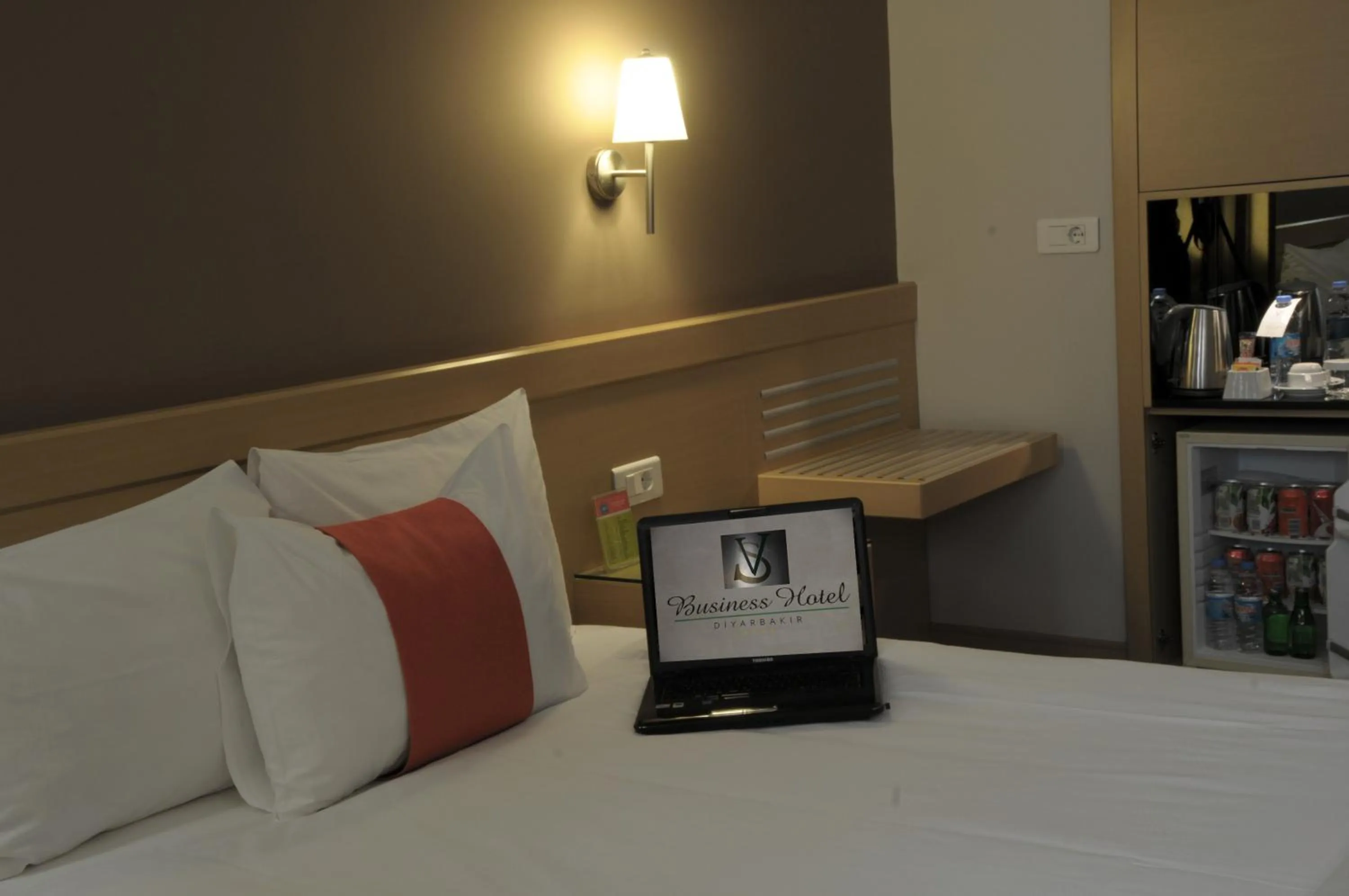 Decorative detail, Bed in SV Business Hotel Diyarbakır