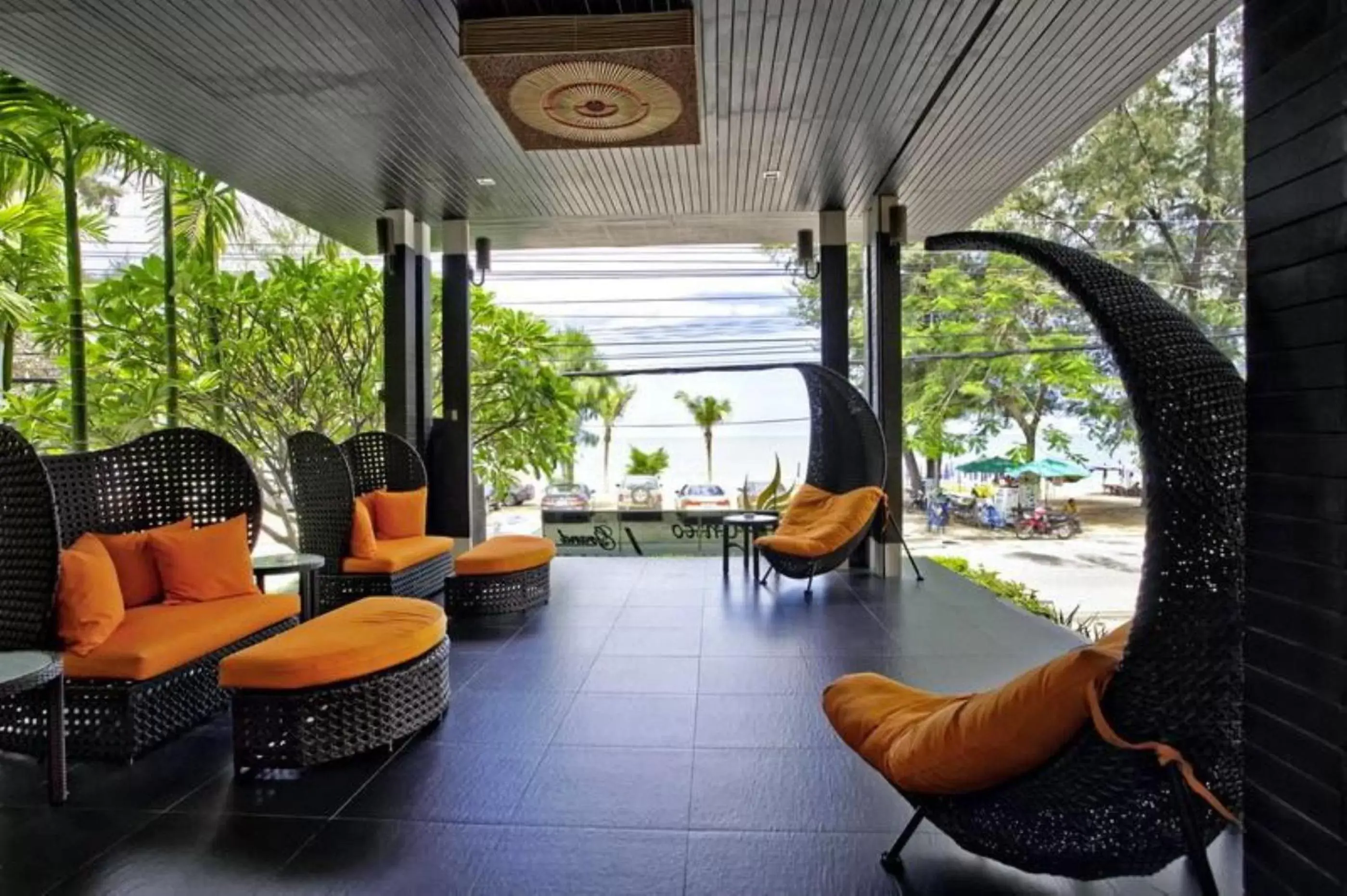 Balcony/Terrace in FuramaXclusive Sandara Hua Hin at Cha-am Beach