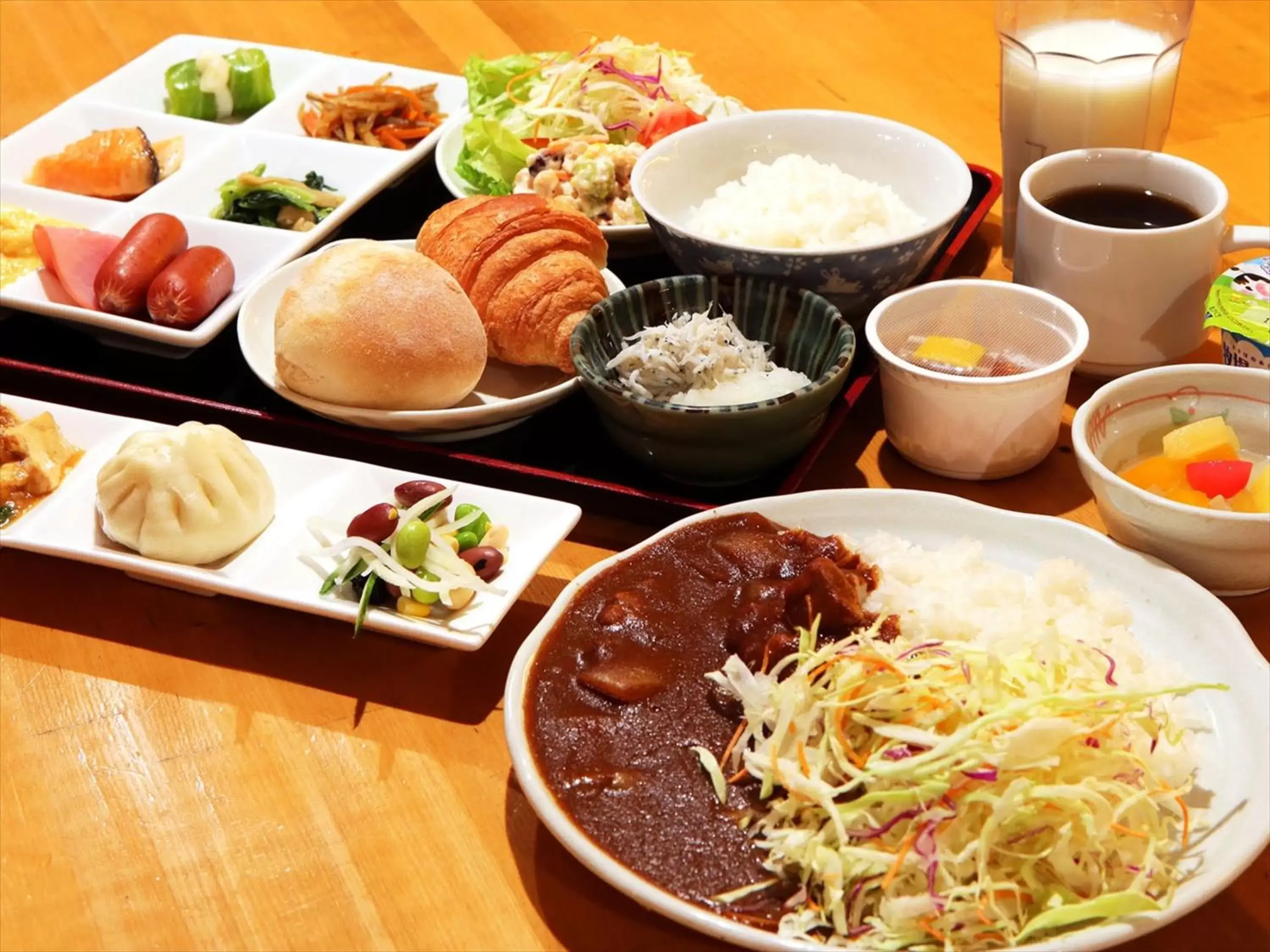 Breakfast in APA Hotel Higashi-Shinjuku-Ekimae