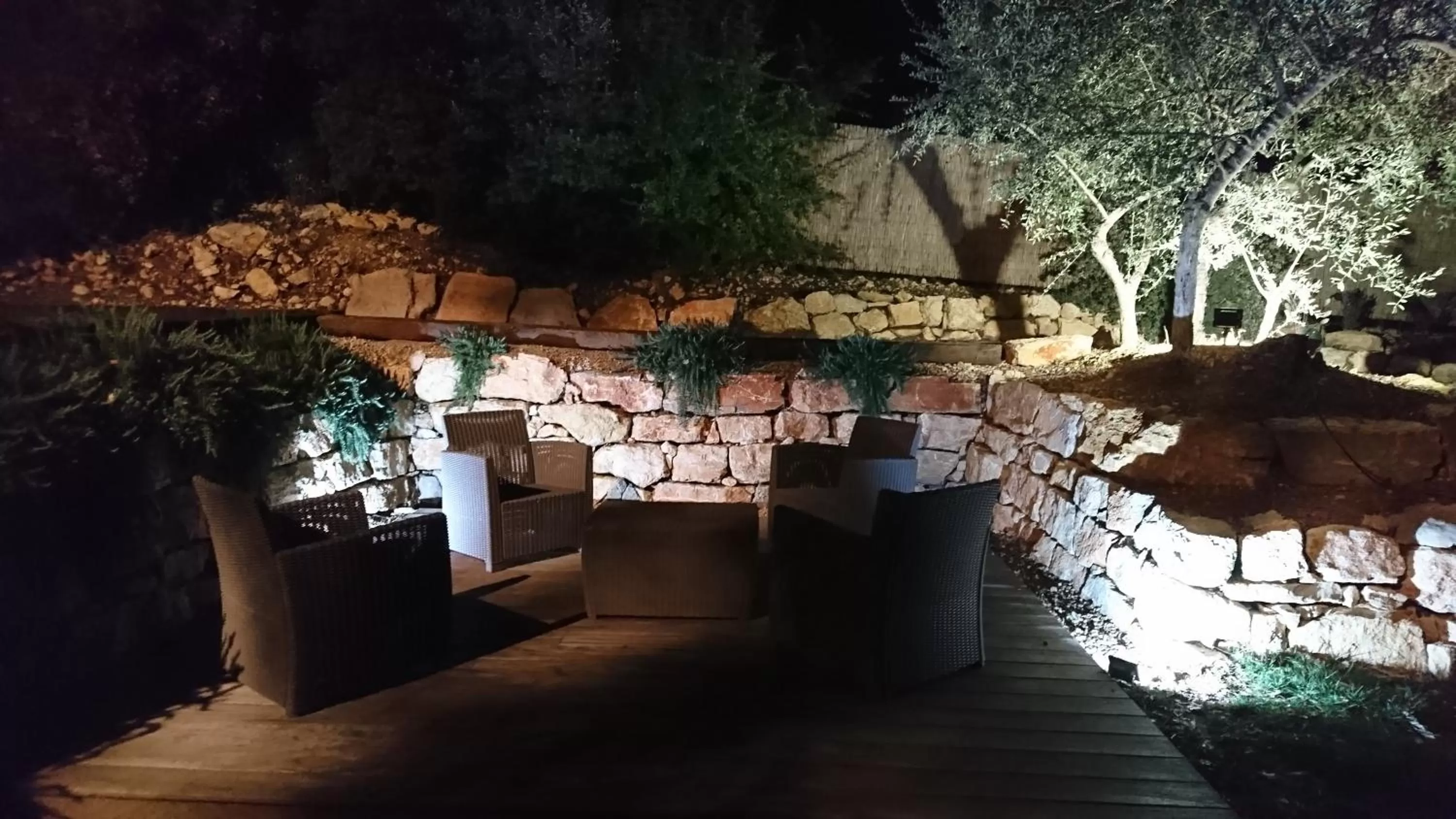 Patio in La Villa Aux Oliviers