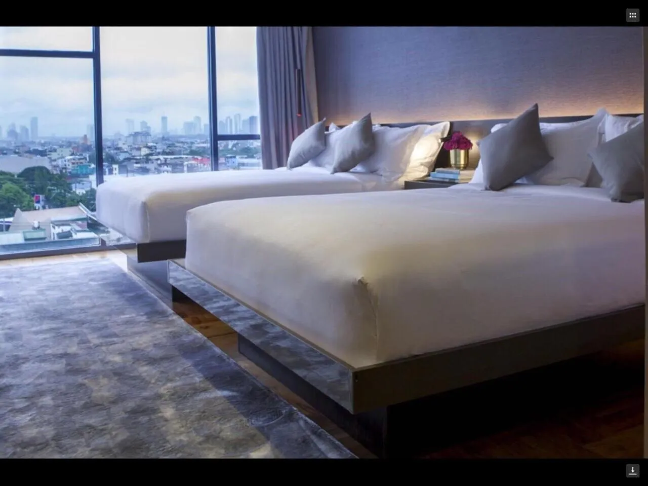 Bedroom, Bed in Ramada Encore by Wyndham Makati
