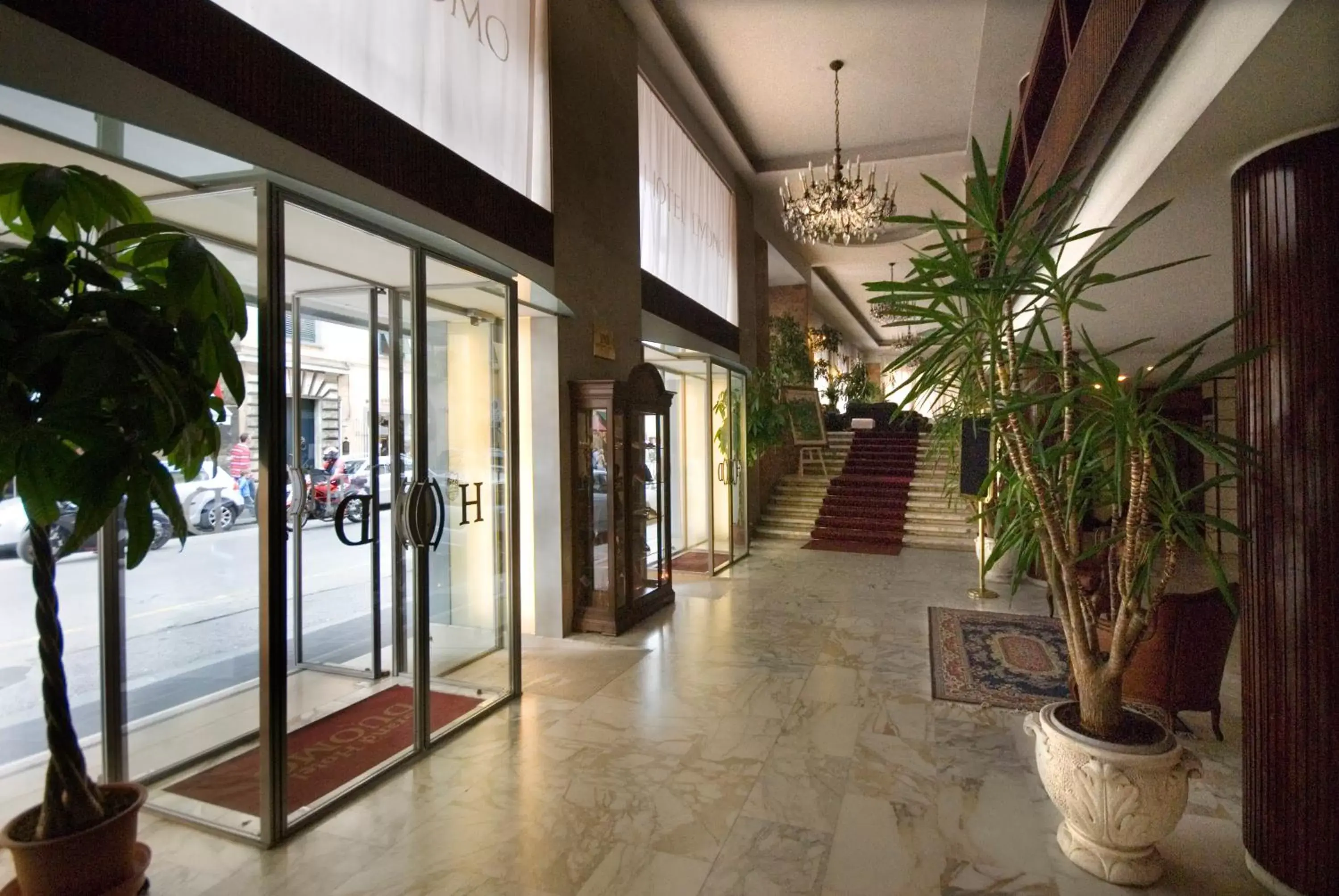 Lobby or reception in Grand Hotel Duomo