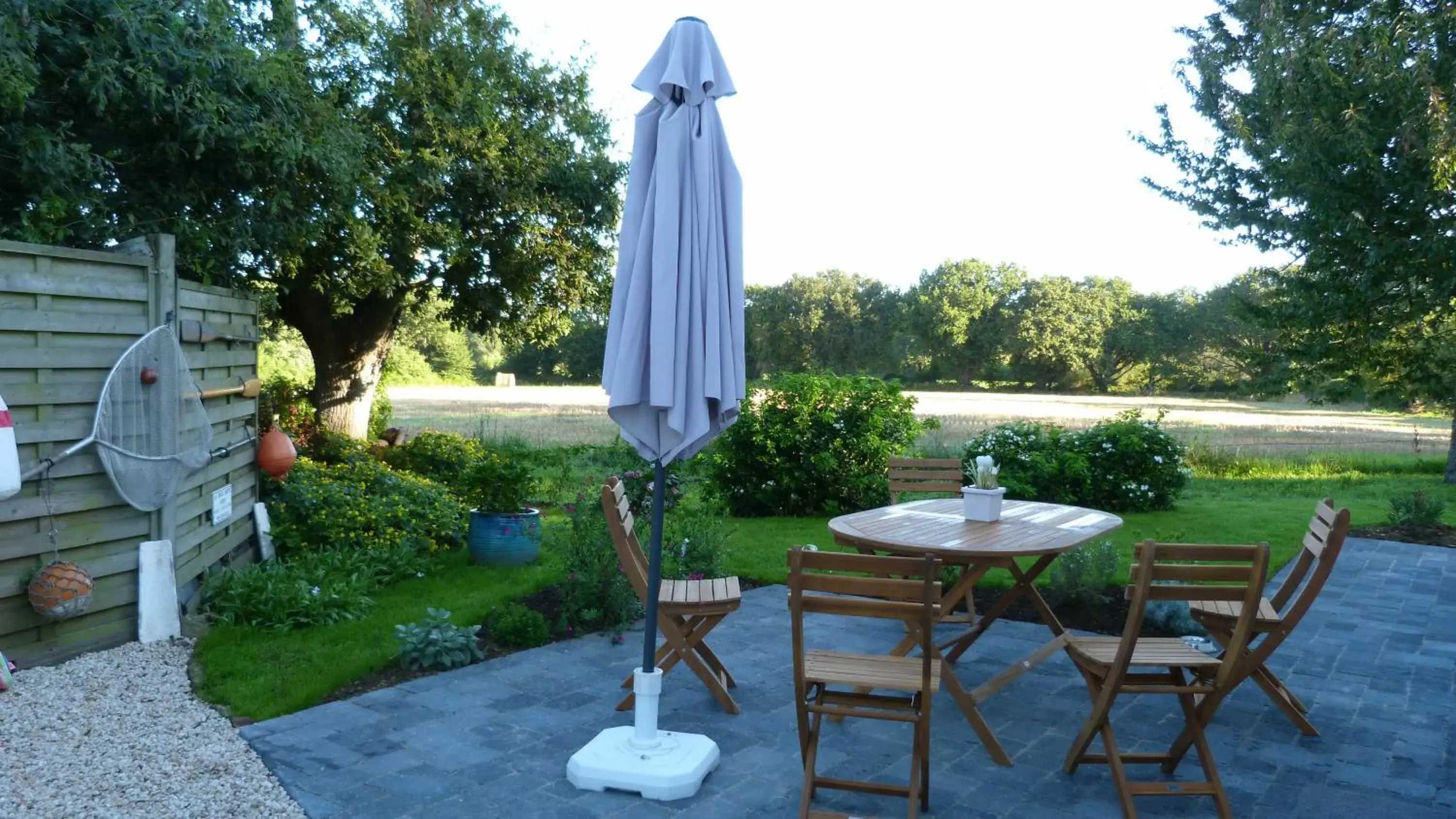 Balcony/Terrace in Chambres d'hôtes de Kerpunce