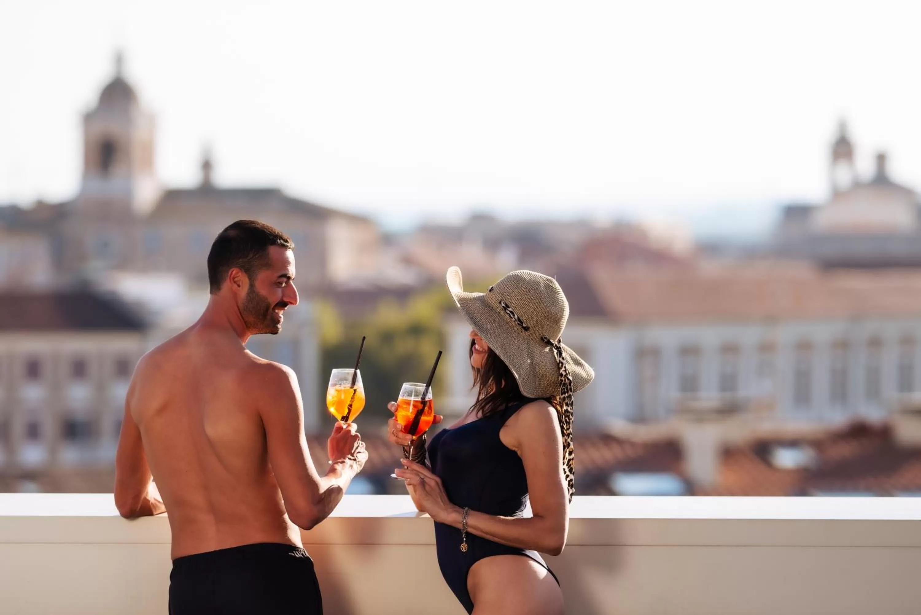 Balcony/Terrace in Raffaello Hotel & Mooka Restaurant