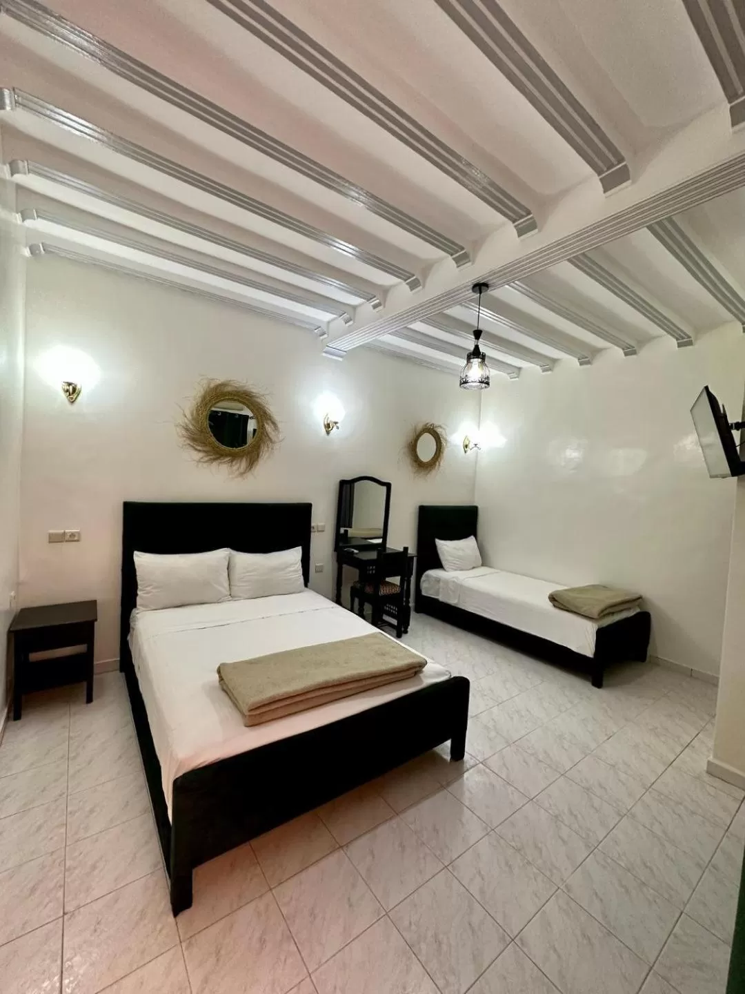 Bed in Hôtel Zaghro