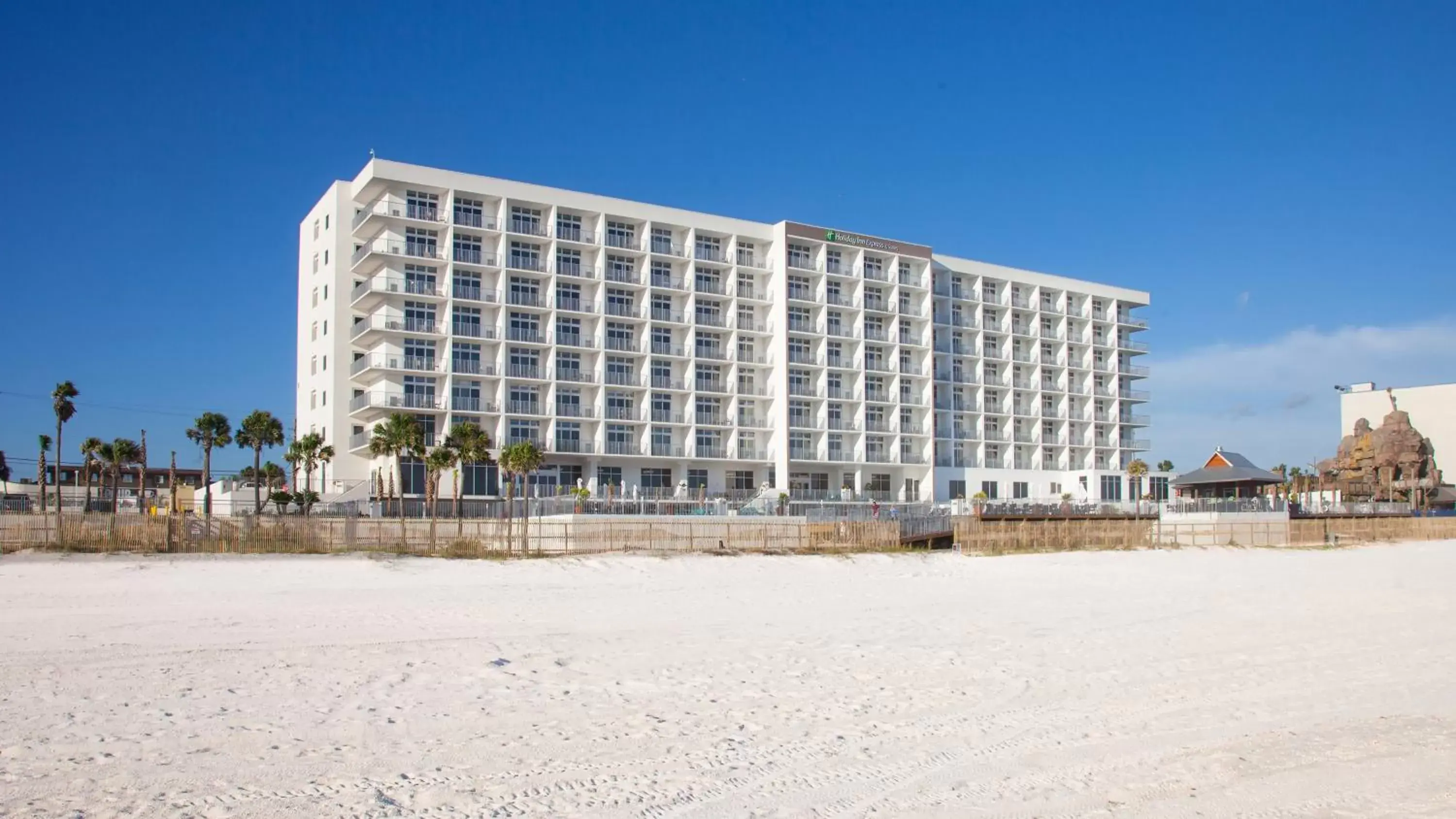 Property Building in Holiday Inn Express & Suites Panama City Beach - Beachfront, an IHG Hotel