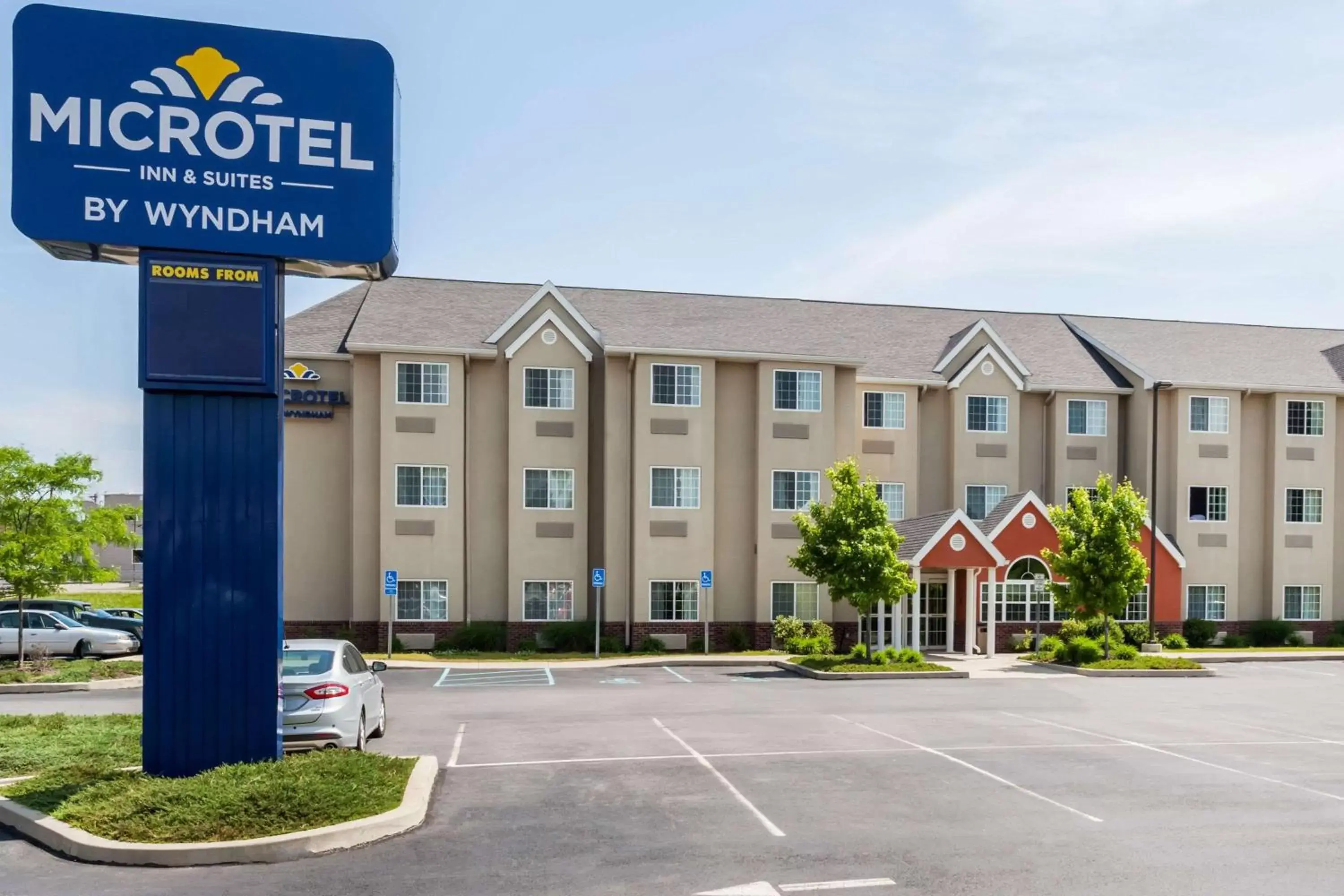 Property building in Microtel Inn & Suites