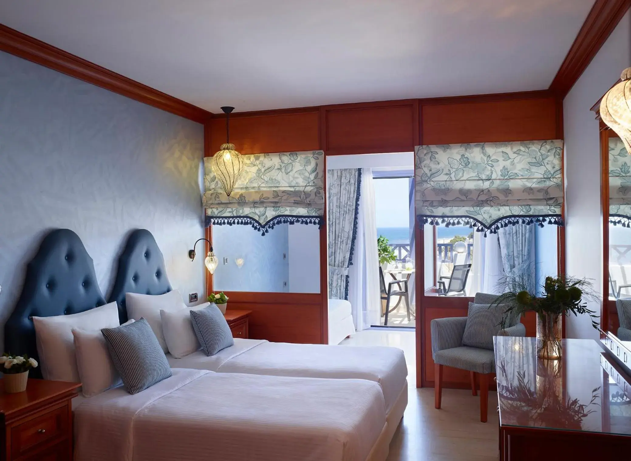 Bedroom in Serita Beach Hotel