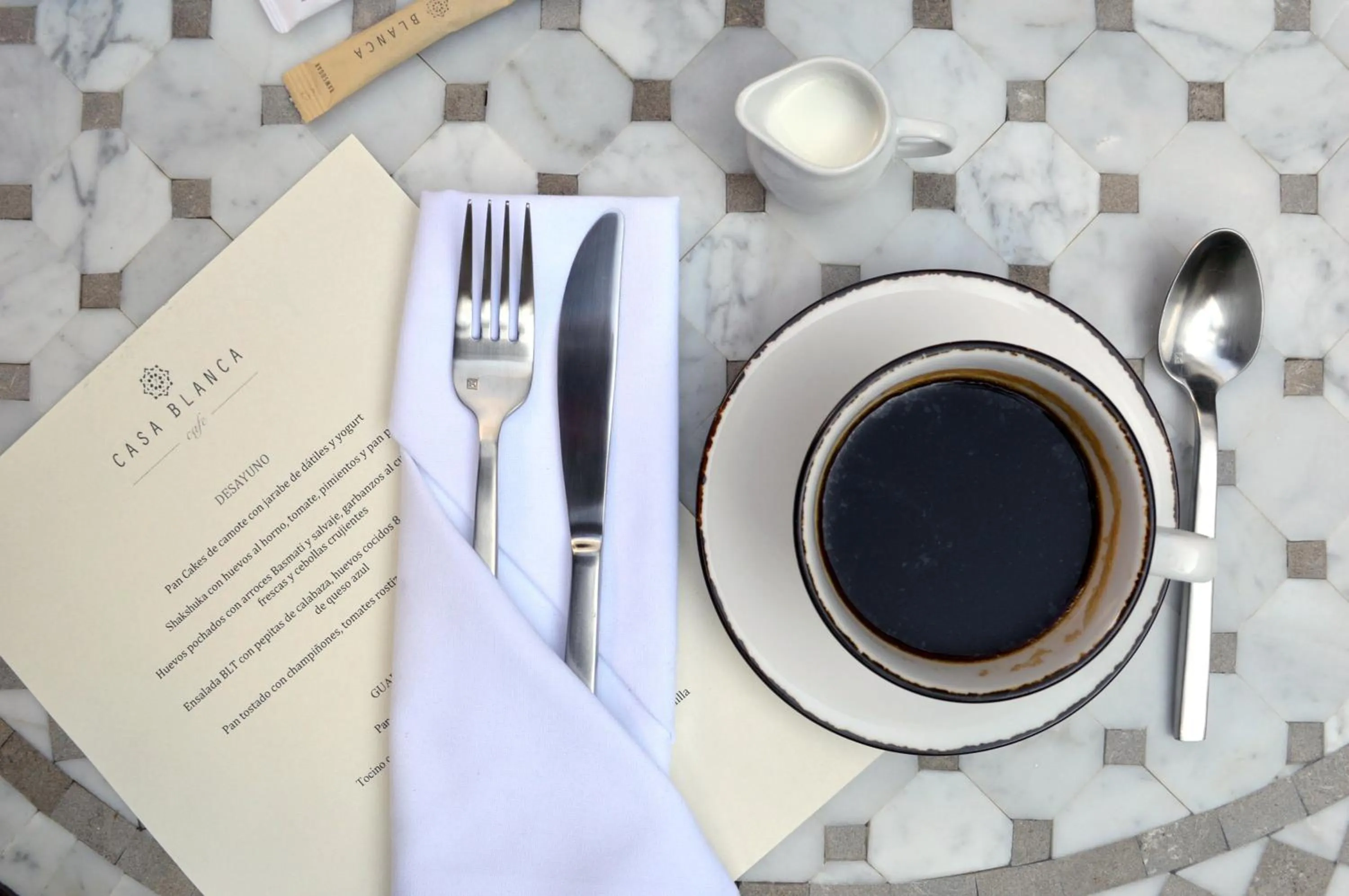 American breakfast in Hotel Casa Blanca 7