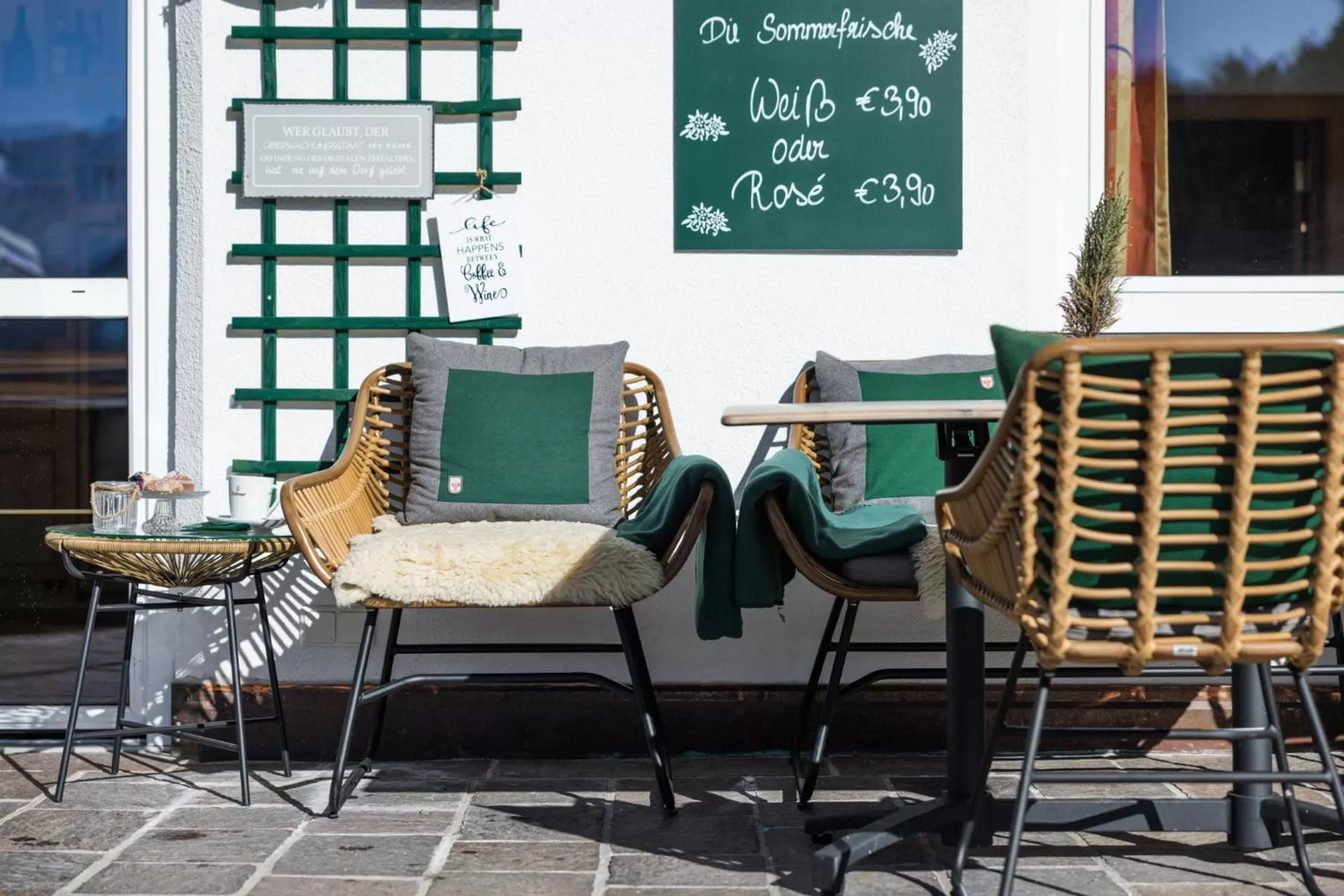 Balcony/Terrace in Vitalhotel Kaiserhof