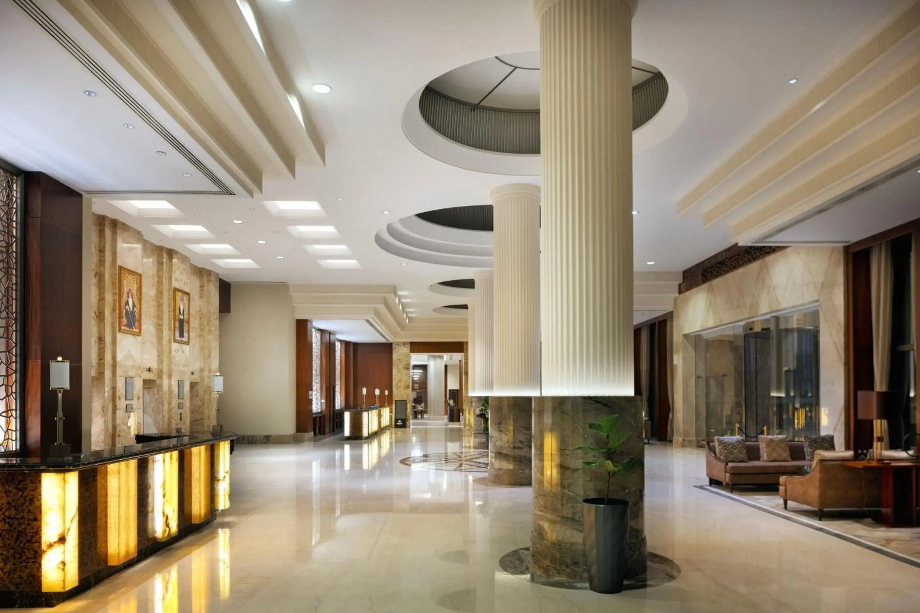 Lobby or reception, Lobby/Reception in Sheraton Oman Hotel