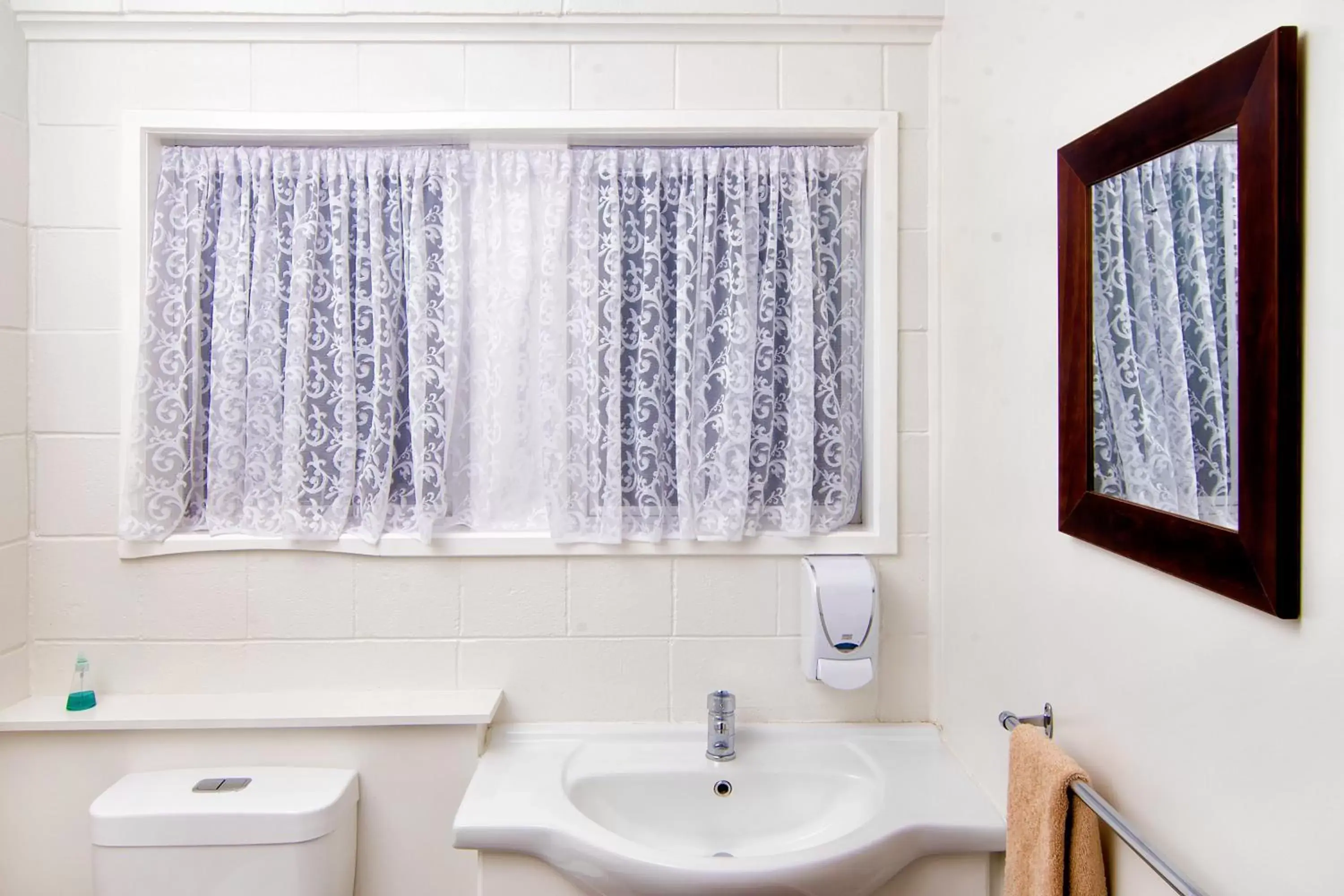 Bathroom in Tourist Court Motel