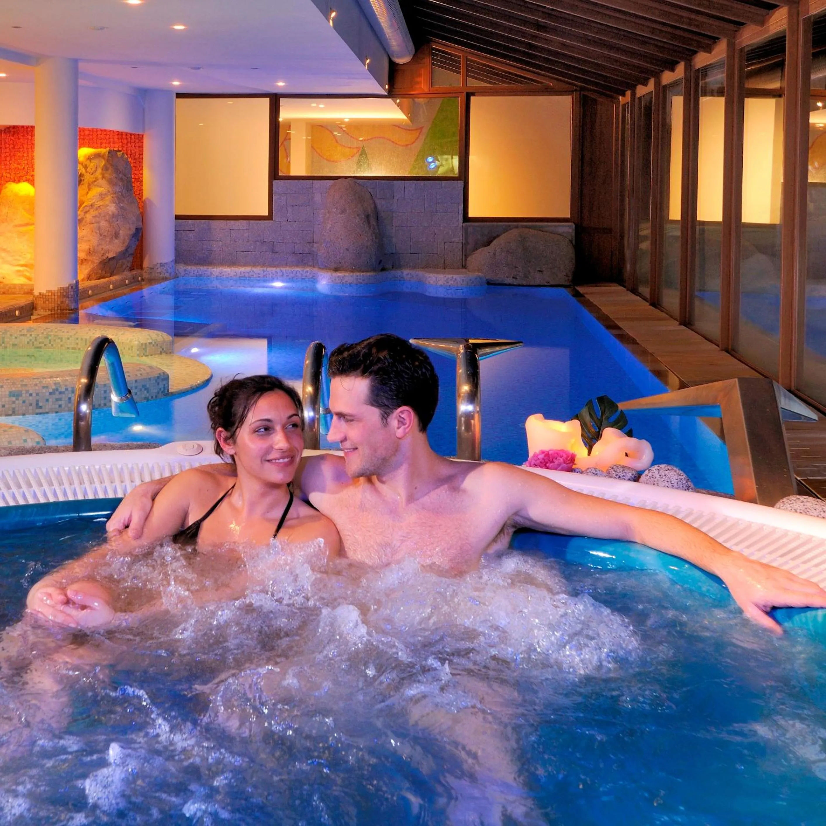 People in Carlo Magno Hotel Spa Resort