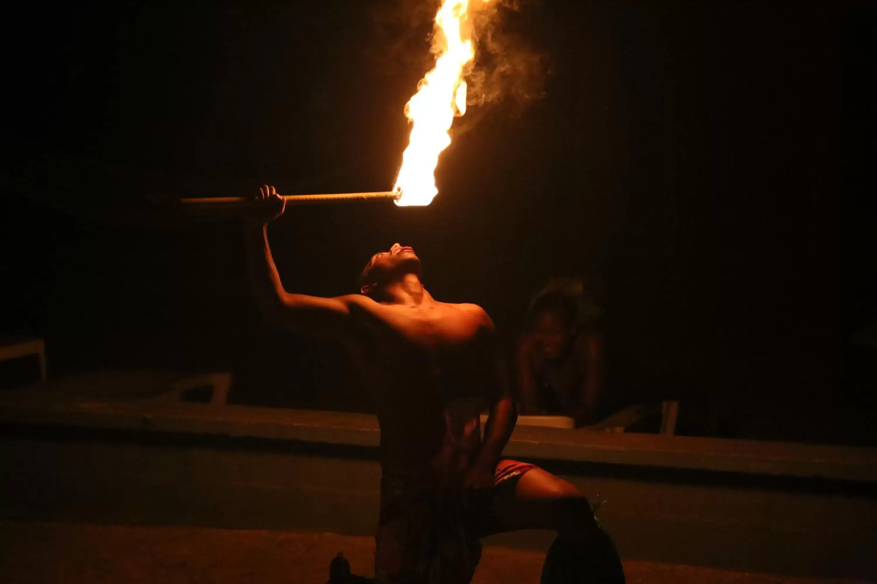 Evening entertainment in Aquarius On The Beach