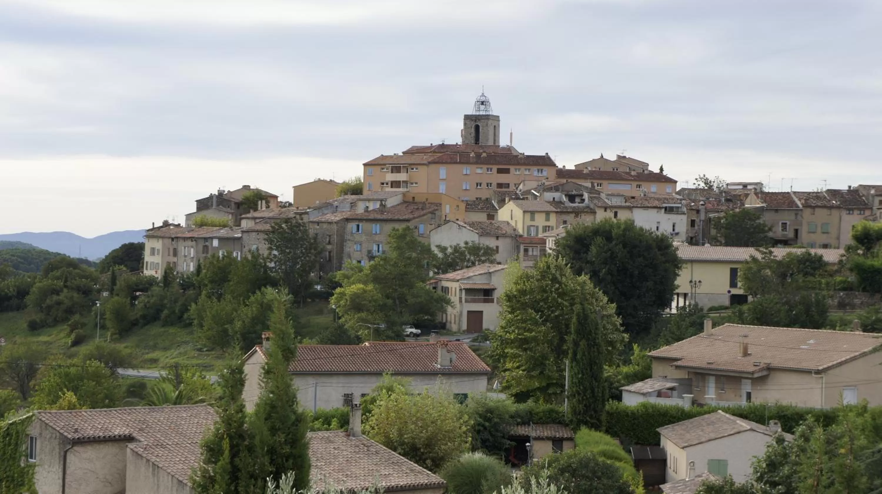 City view in La Vieille Bastide