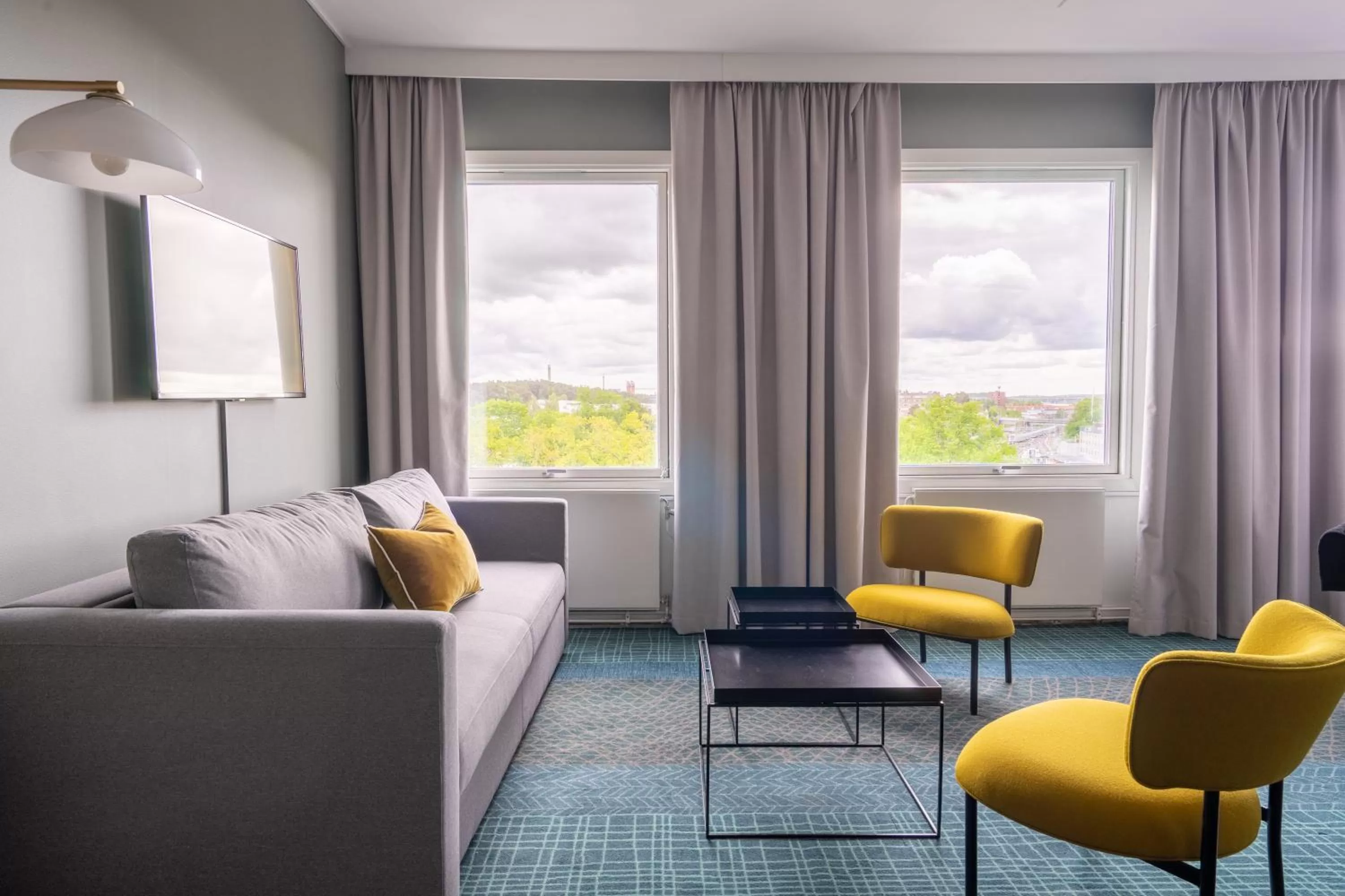 Seating area in Quality Hotel Park Södertälje City