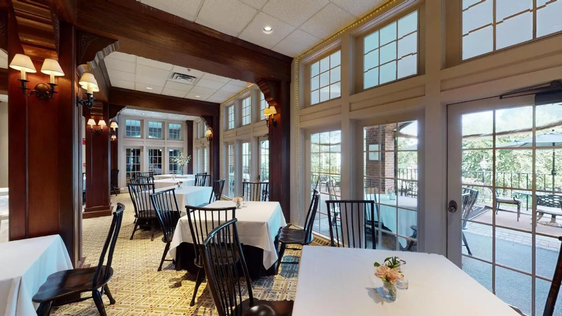 Dining area, Restaurant/Places to Eat in The Simsbury Inn