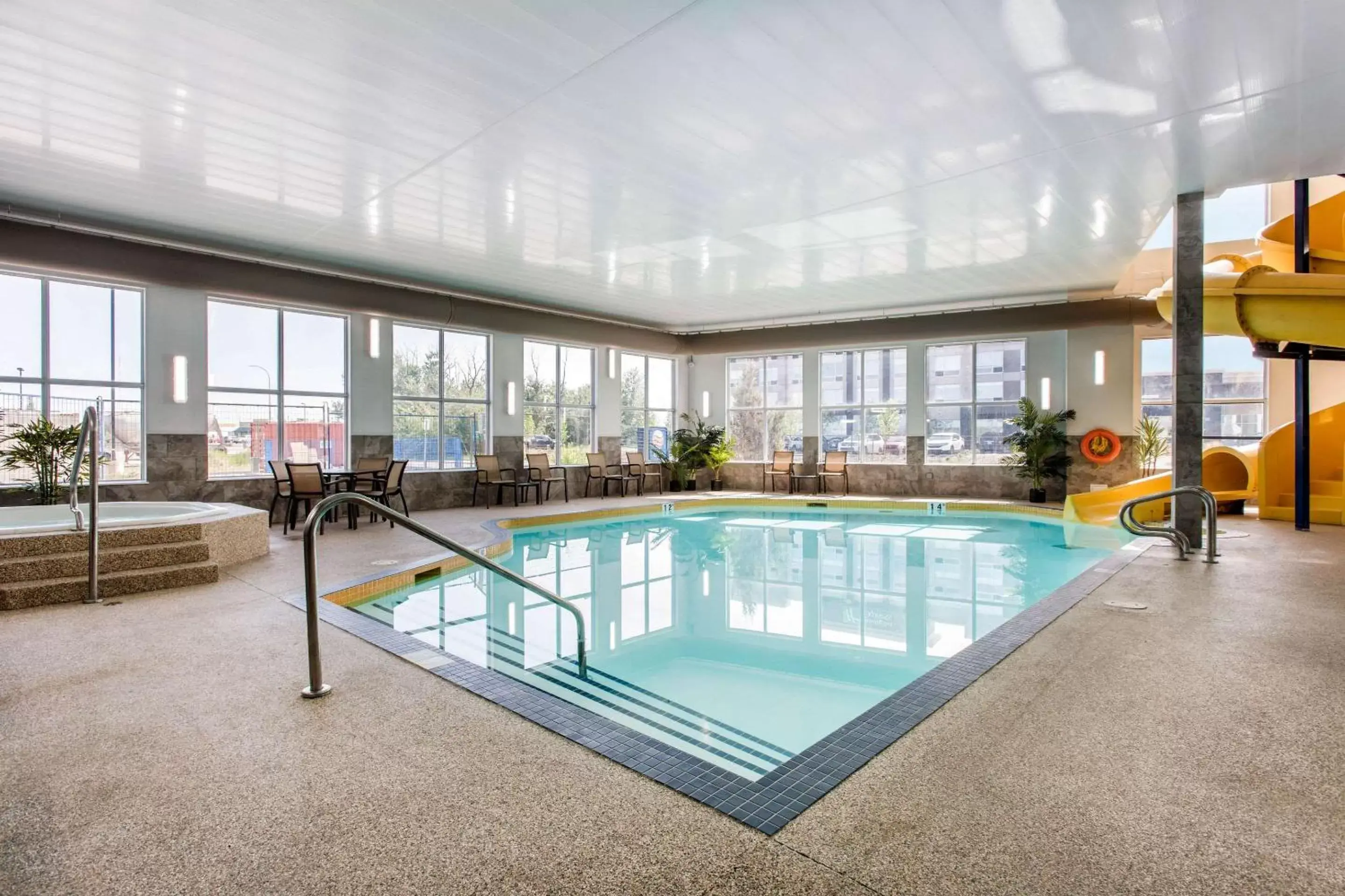 On site, Swimming Pool in Comfort Inn & Suites Red Deer