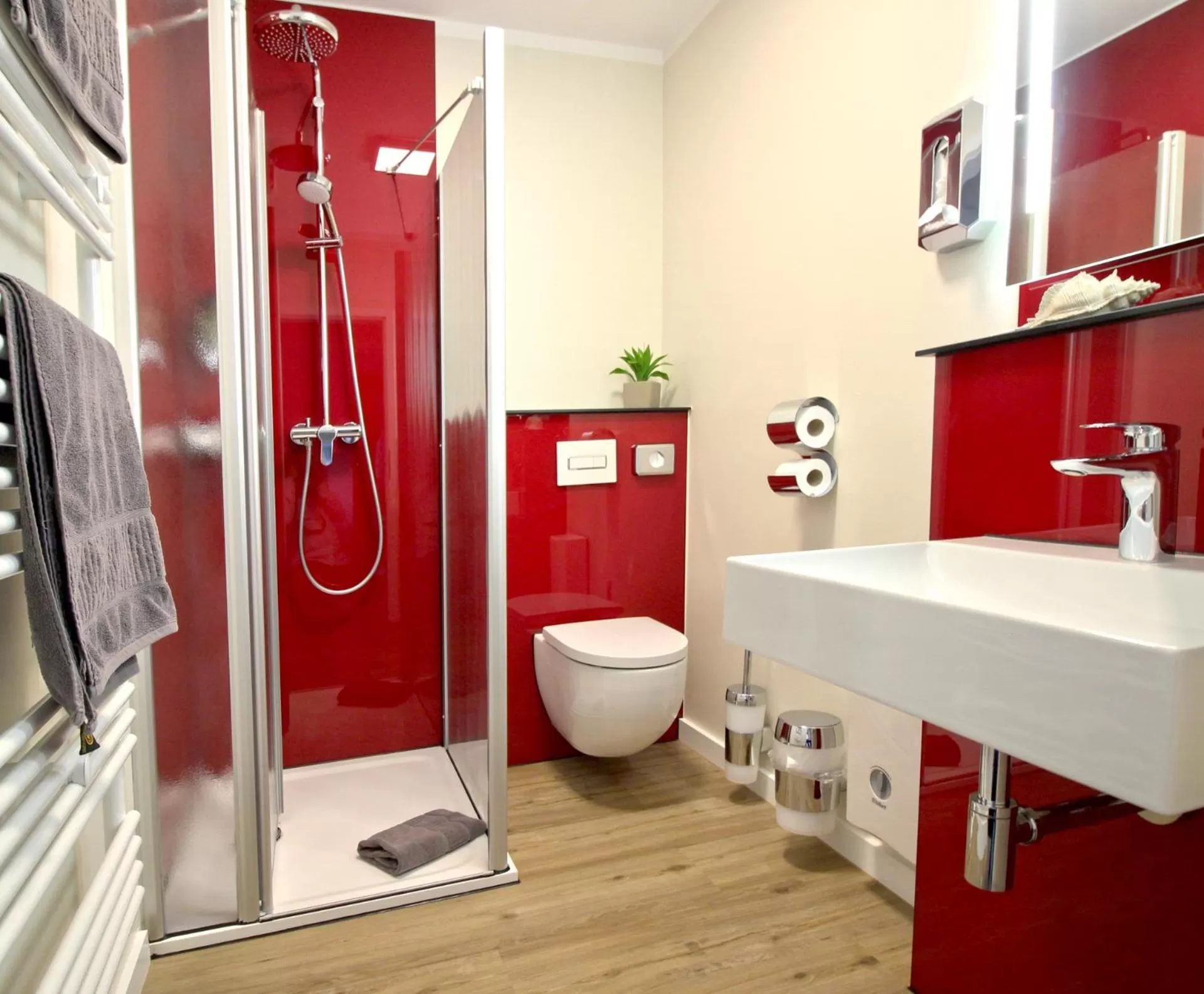 Bathroom in Mare Balticum Urlaub auf Rügen