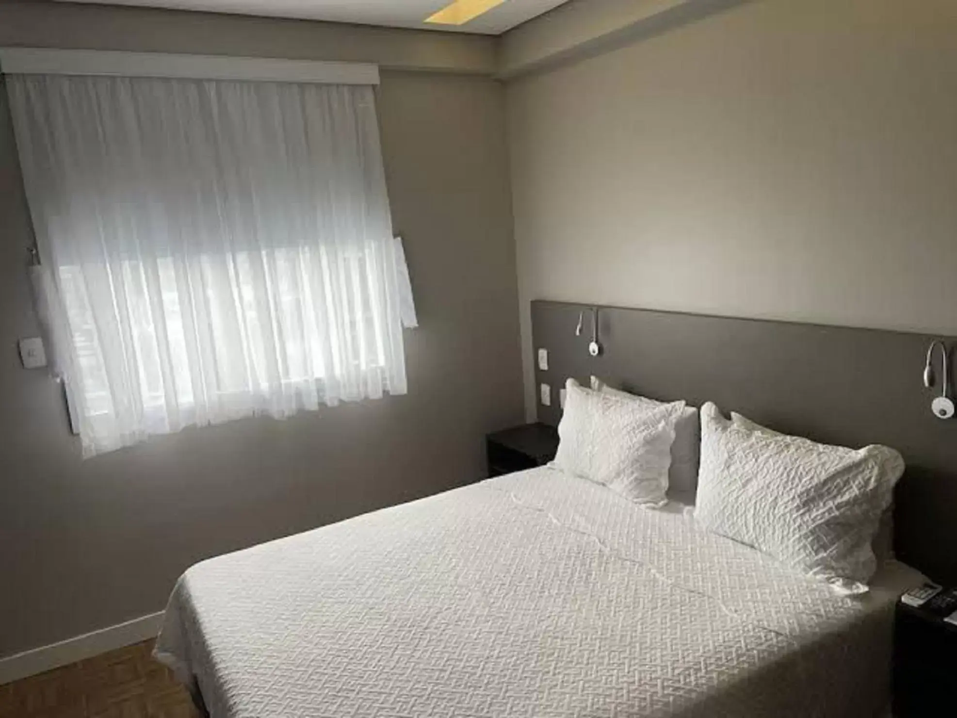 View (from property/room), Bed in Ramada by Wyndham Manaus Torres Center