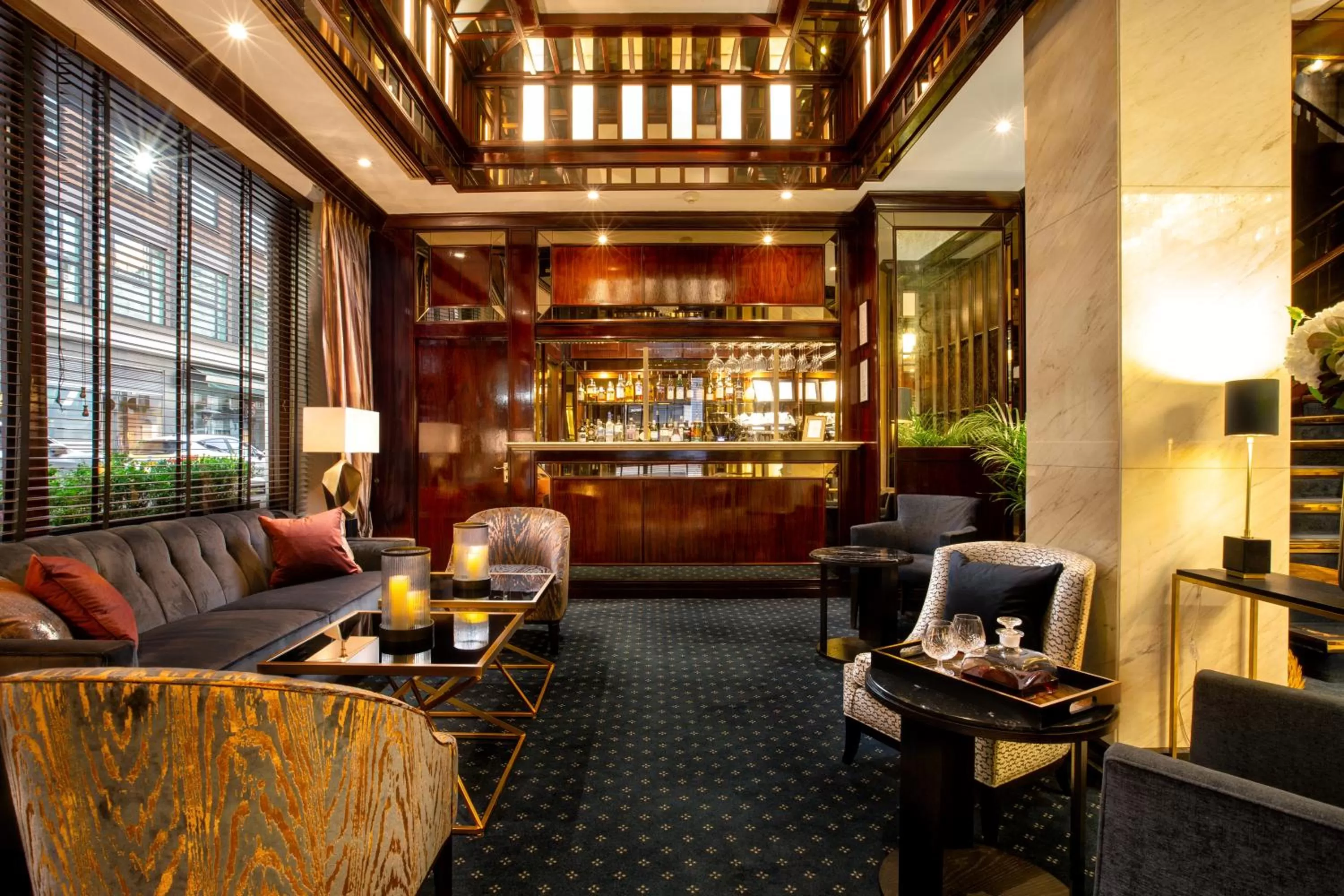 Lounge or bar in The Rathbone Hotel, Fitzrovia