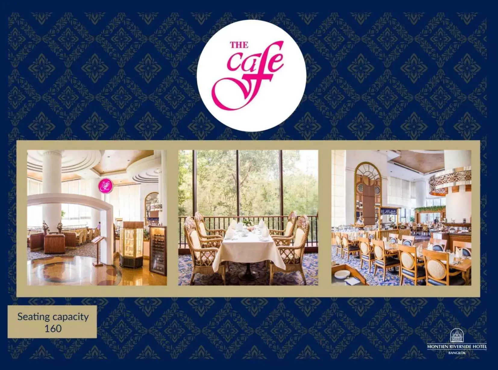 Restaurant/places to eat in Montien Riverside Hotel Bangkok