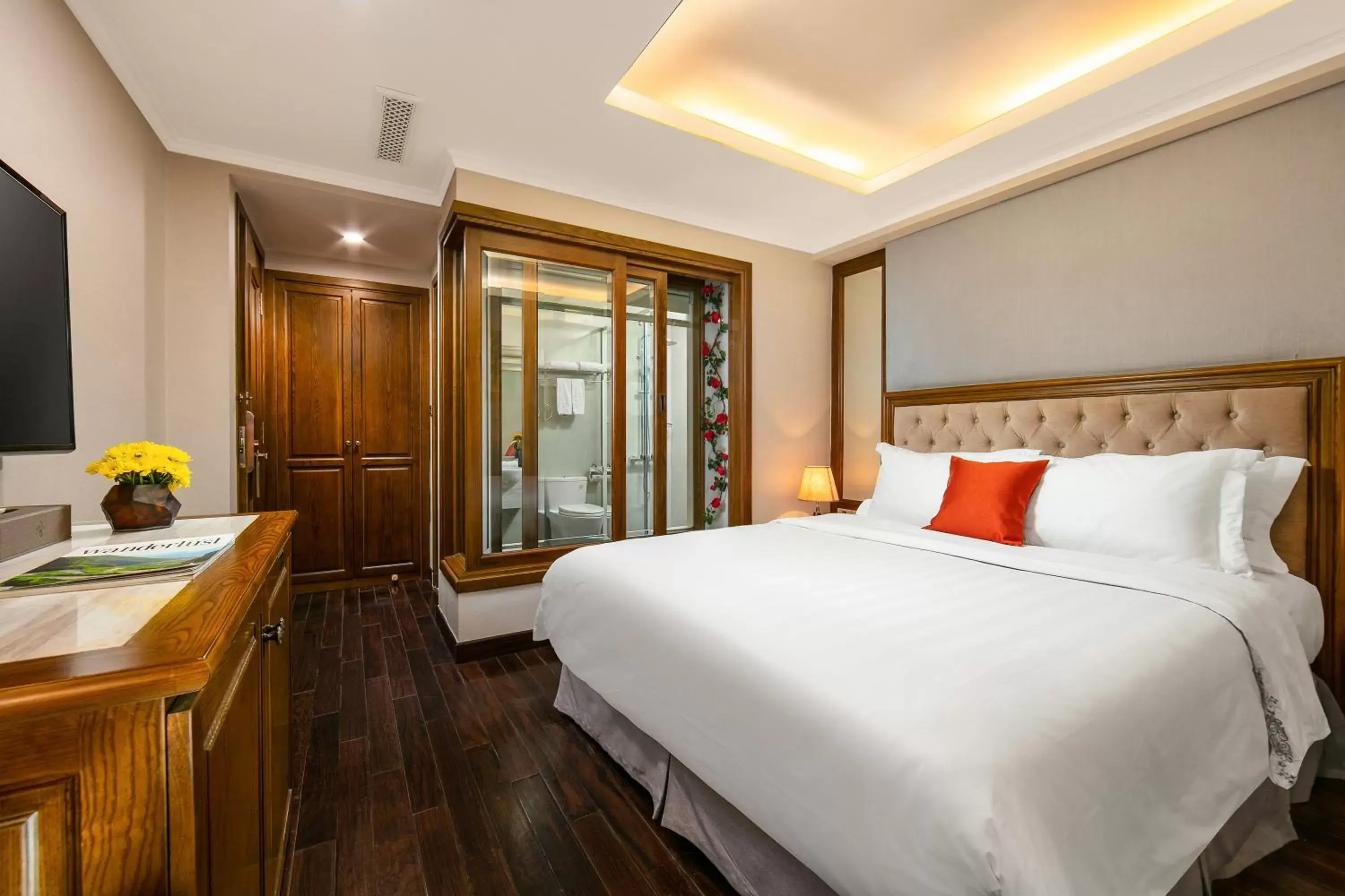 Bed in Dal Vostro Hotel & Spa