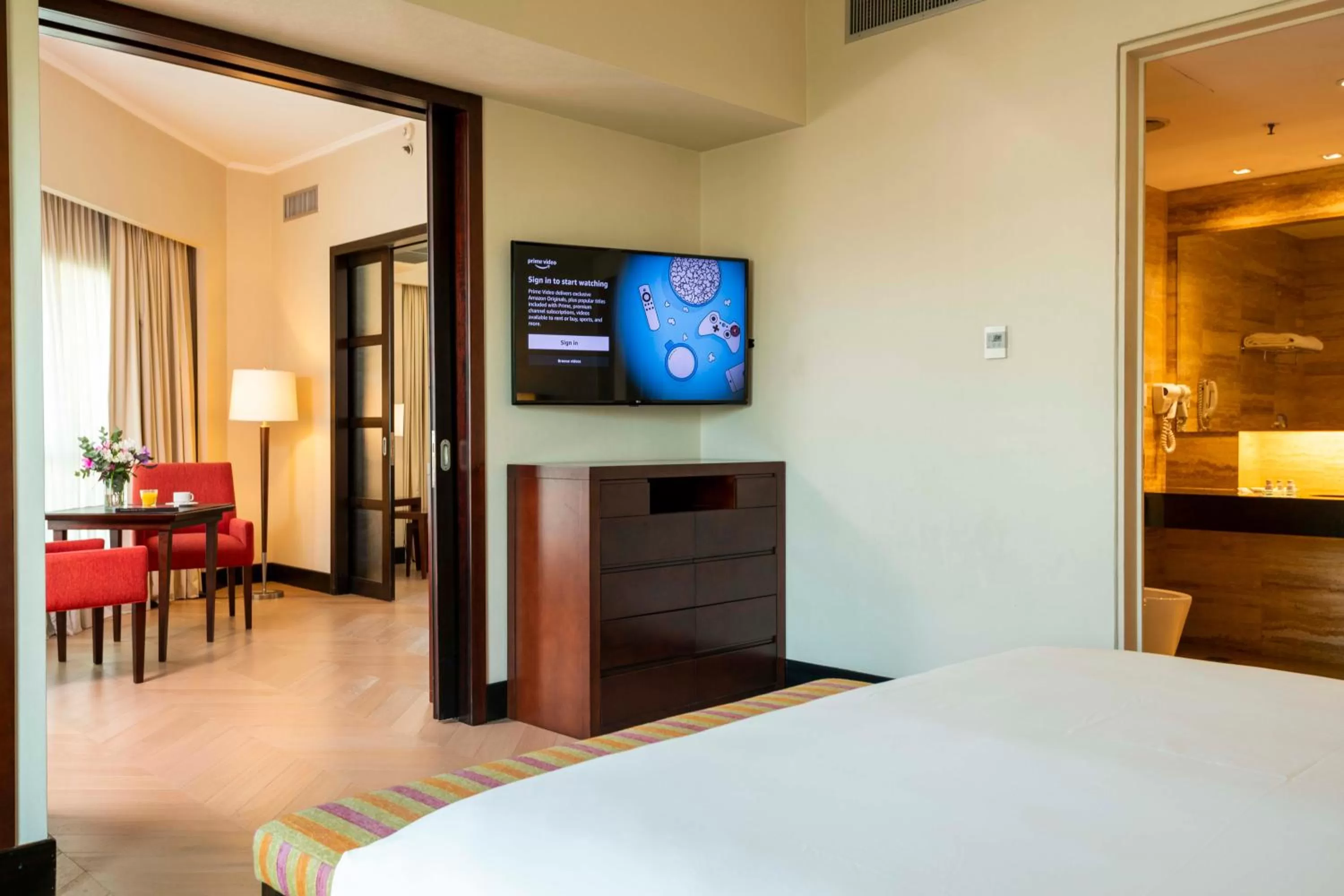 TV and multimedia, Bed in Eurobuilding Hotel Boutique Buenos Aires
