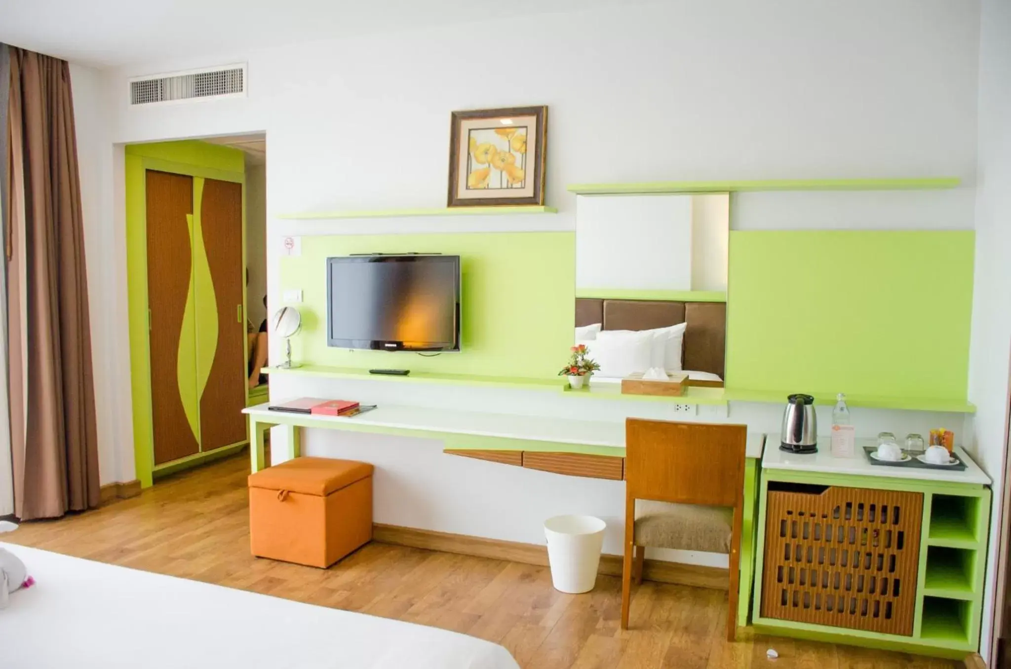 Bed in Prajaktra Design Hotel Bed in Prajaktra Design Hotel