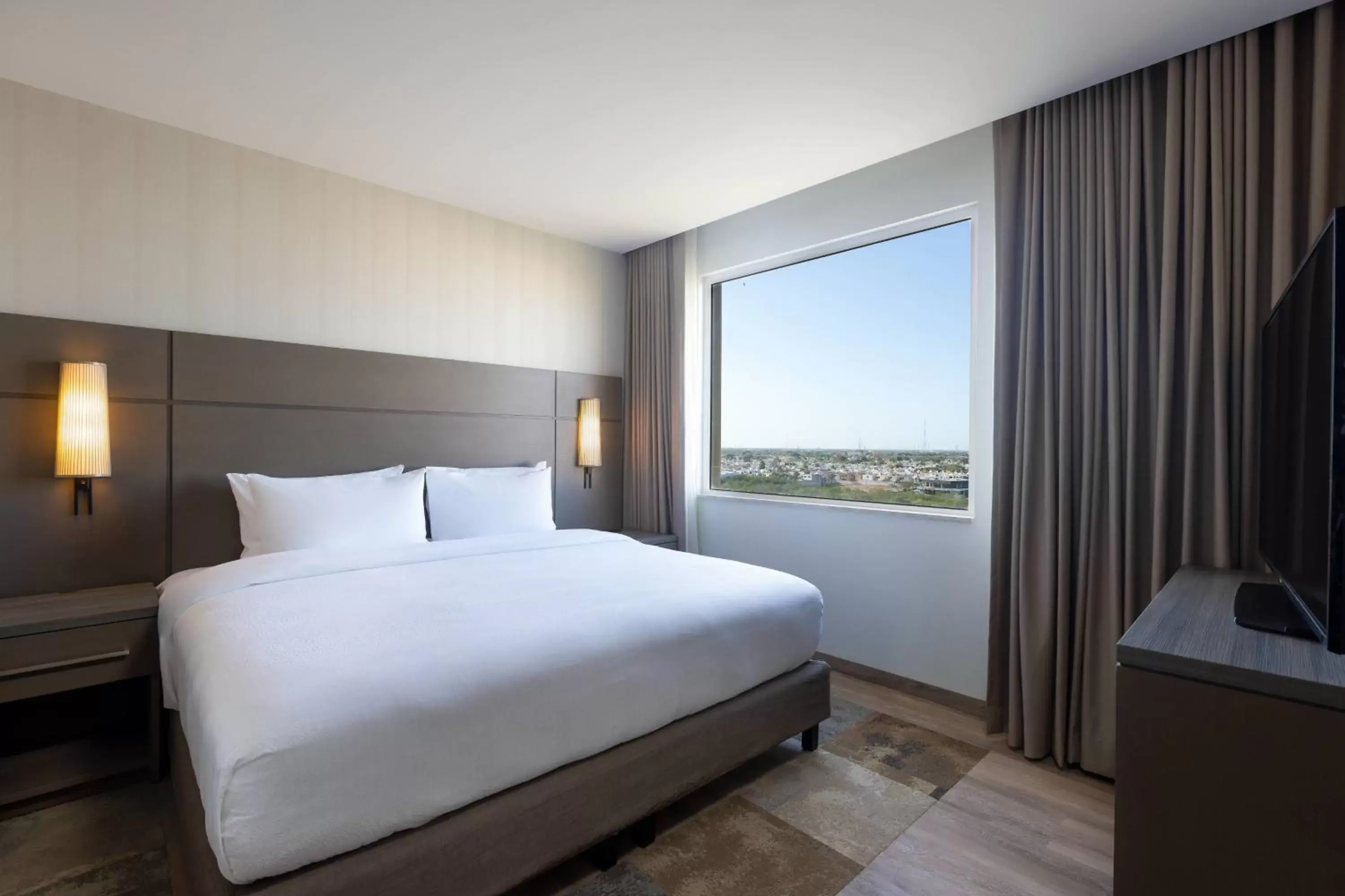 Bedroom, Bed in Residence Inn by Marriott Merida